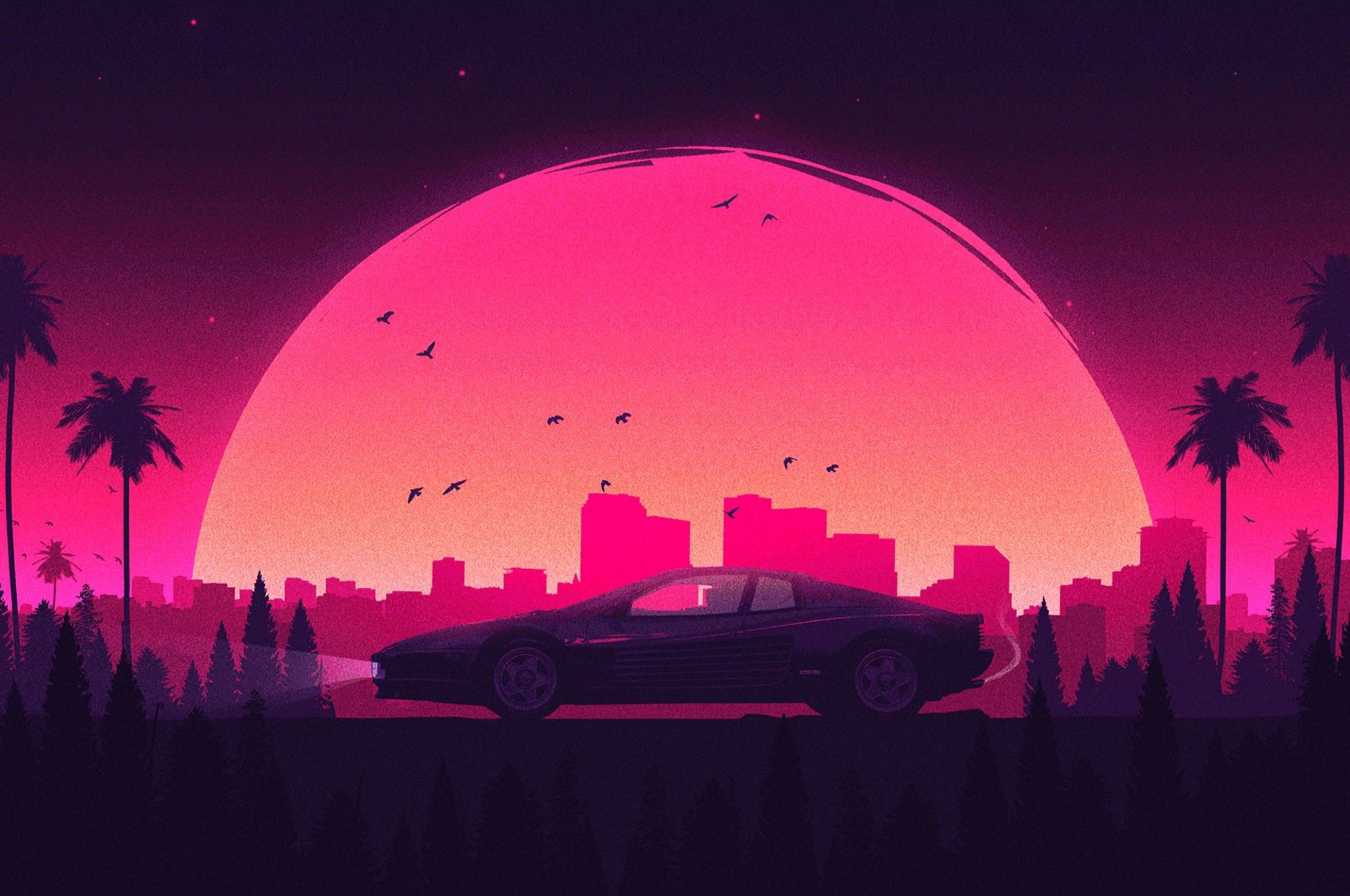 Retro Pink Wallpapers Wallpapers