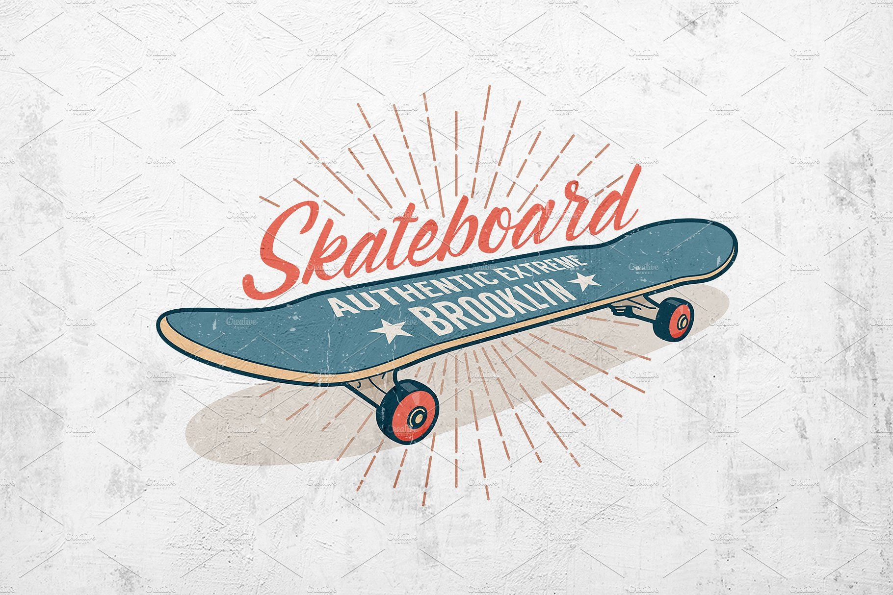 Retro Skateboard Wallpapers