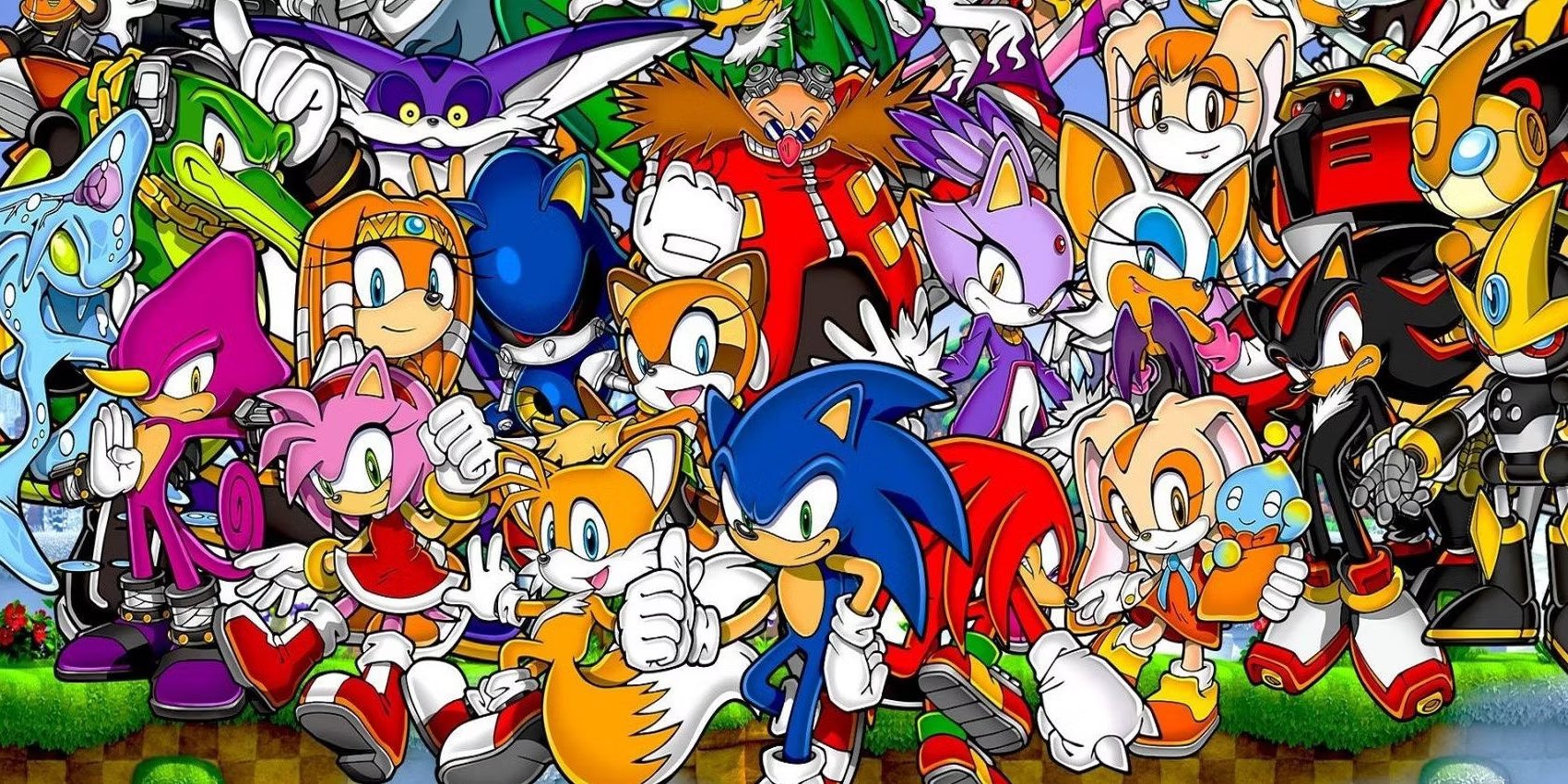 Retro Sonic Characters Wallpapers Wallpapers