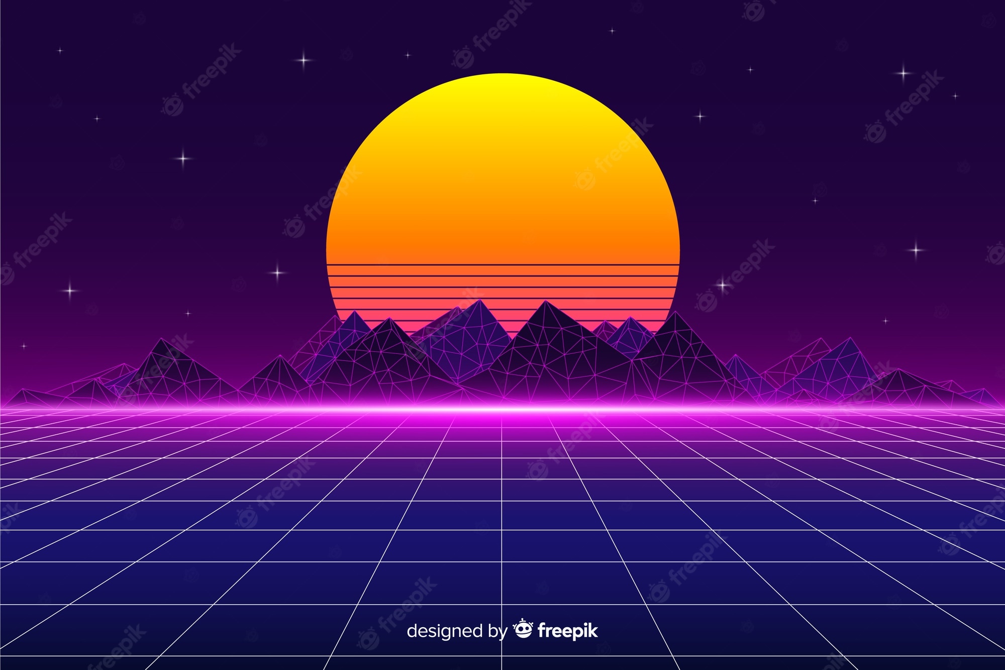 Retro Sun Wallpapers