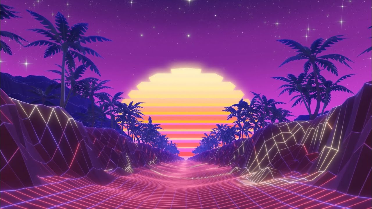 Retro Sunset 4K Wallpapers Wallpapers