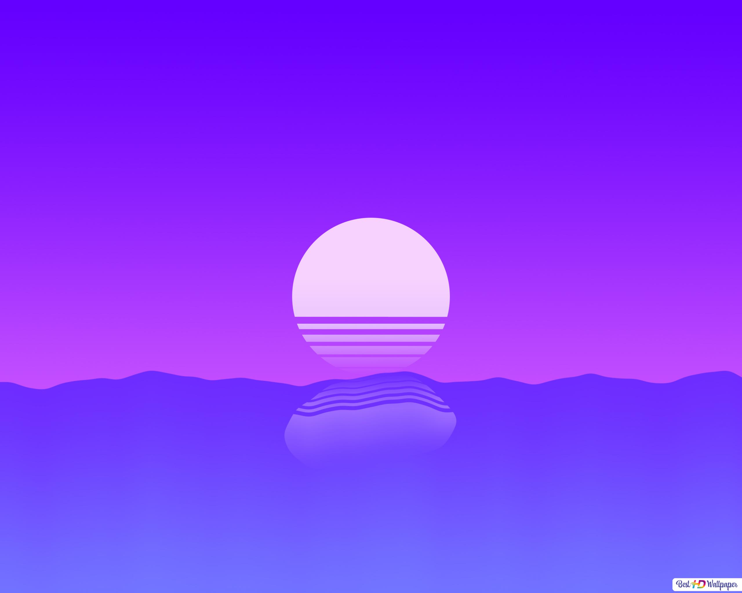 Retro Sunset 4K Wallpapers Wallpapers