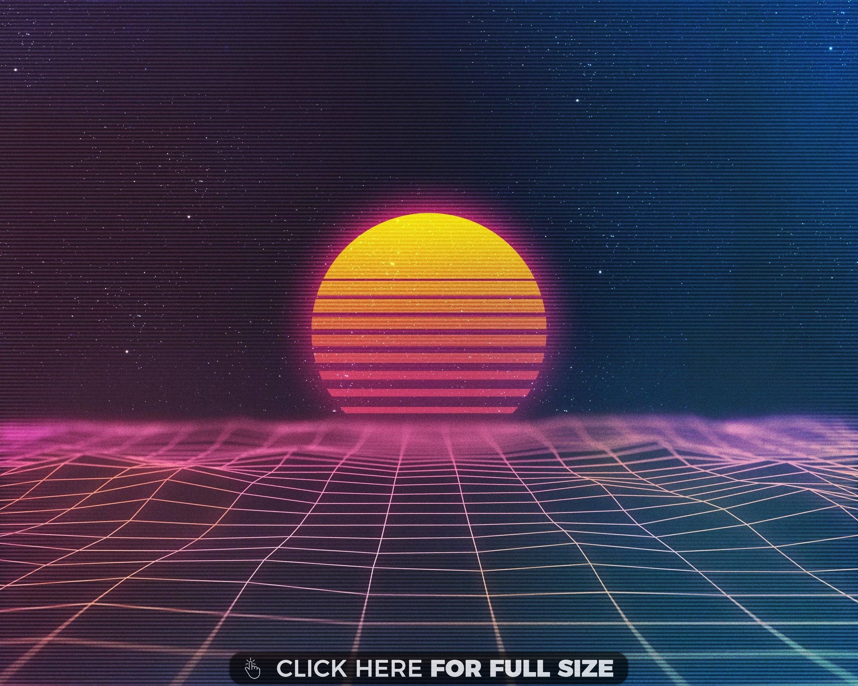 Retro Sunset Wallpapers Wallpapers