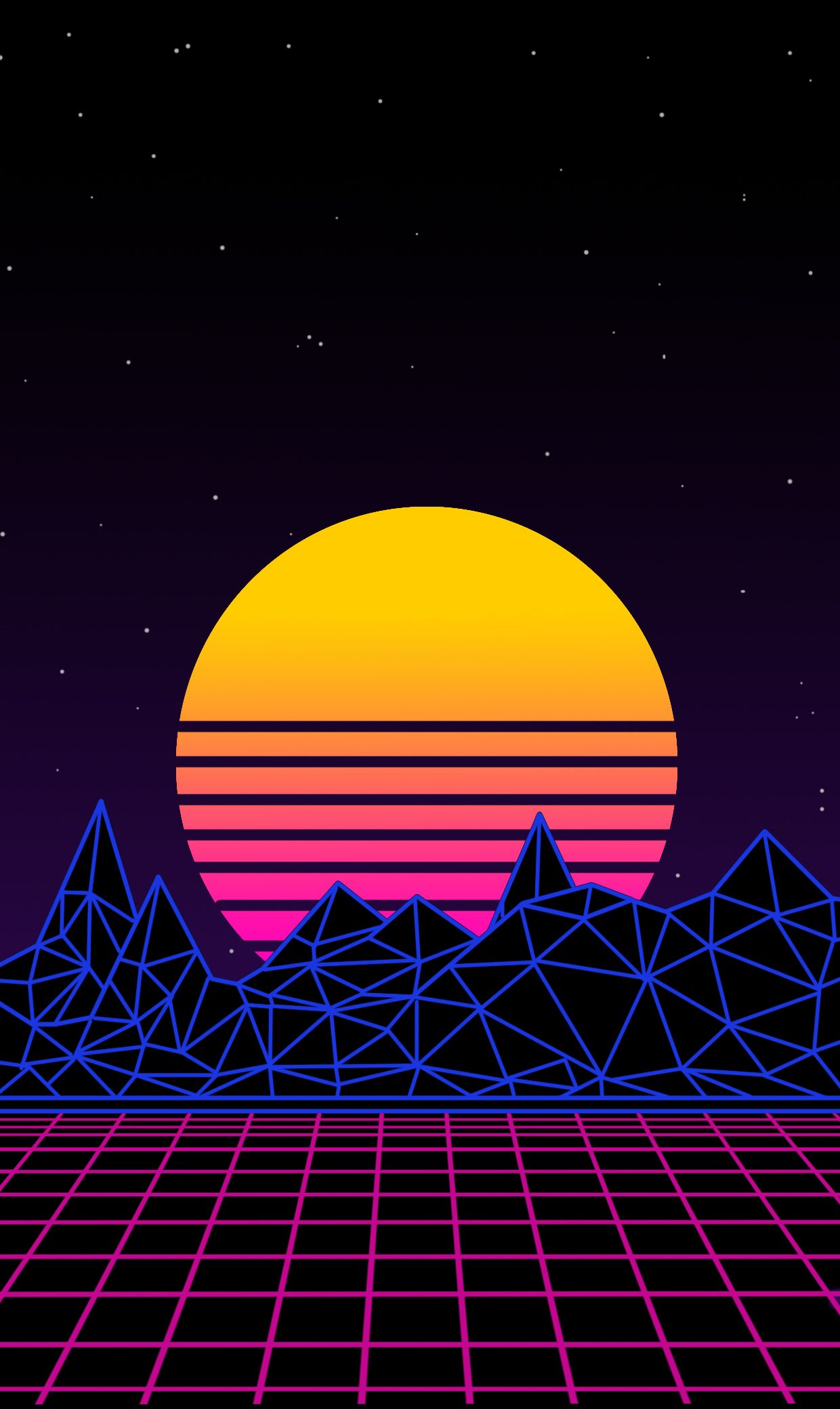 Retro Sunset Wallpapers Wallpapers