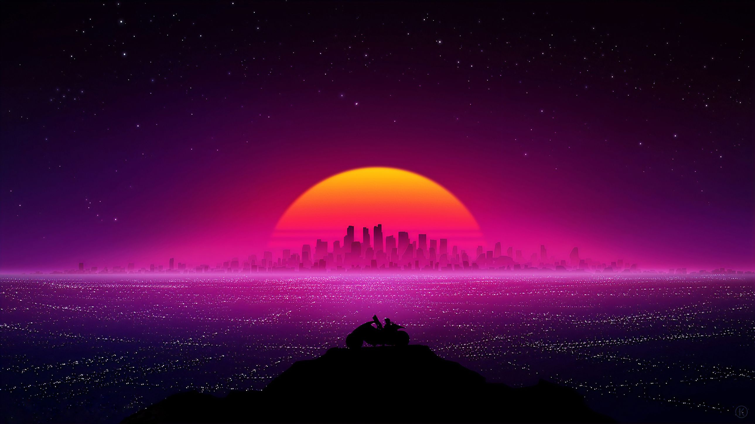 Retro Sunset Wallpapers Wallpapers