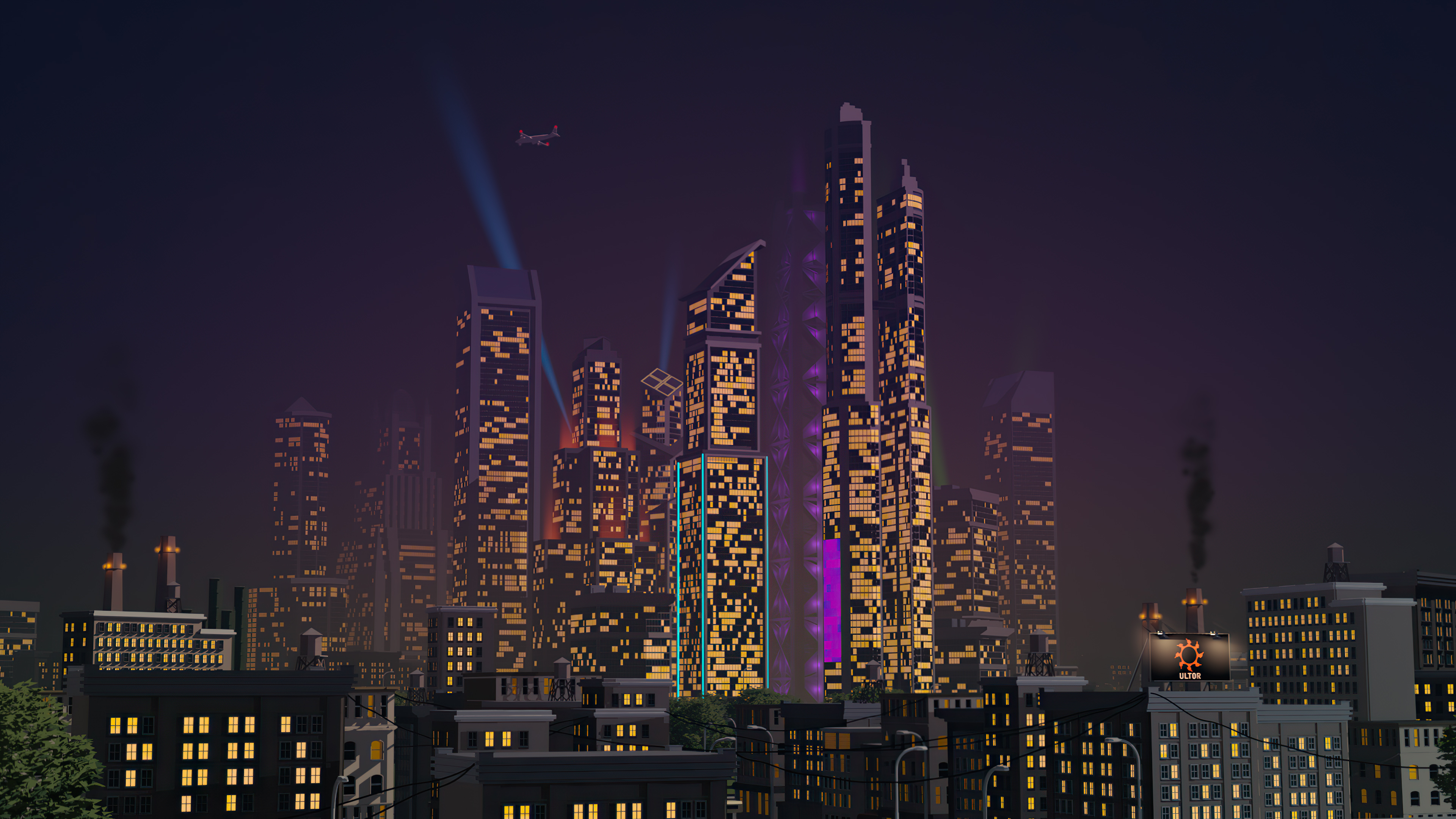 Retro Wave City Wallpapers Wallpapers