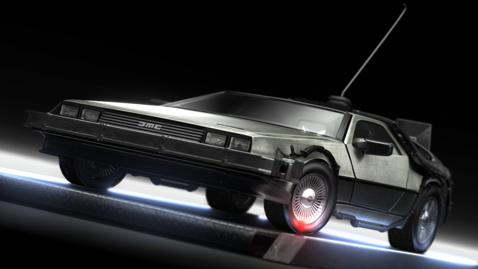 Retrowave Delorean Wallpapers