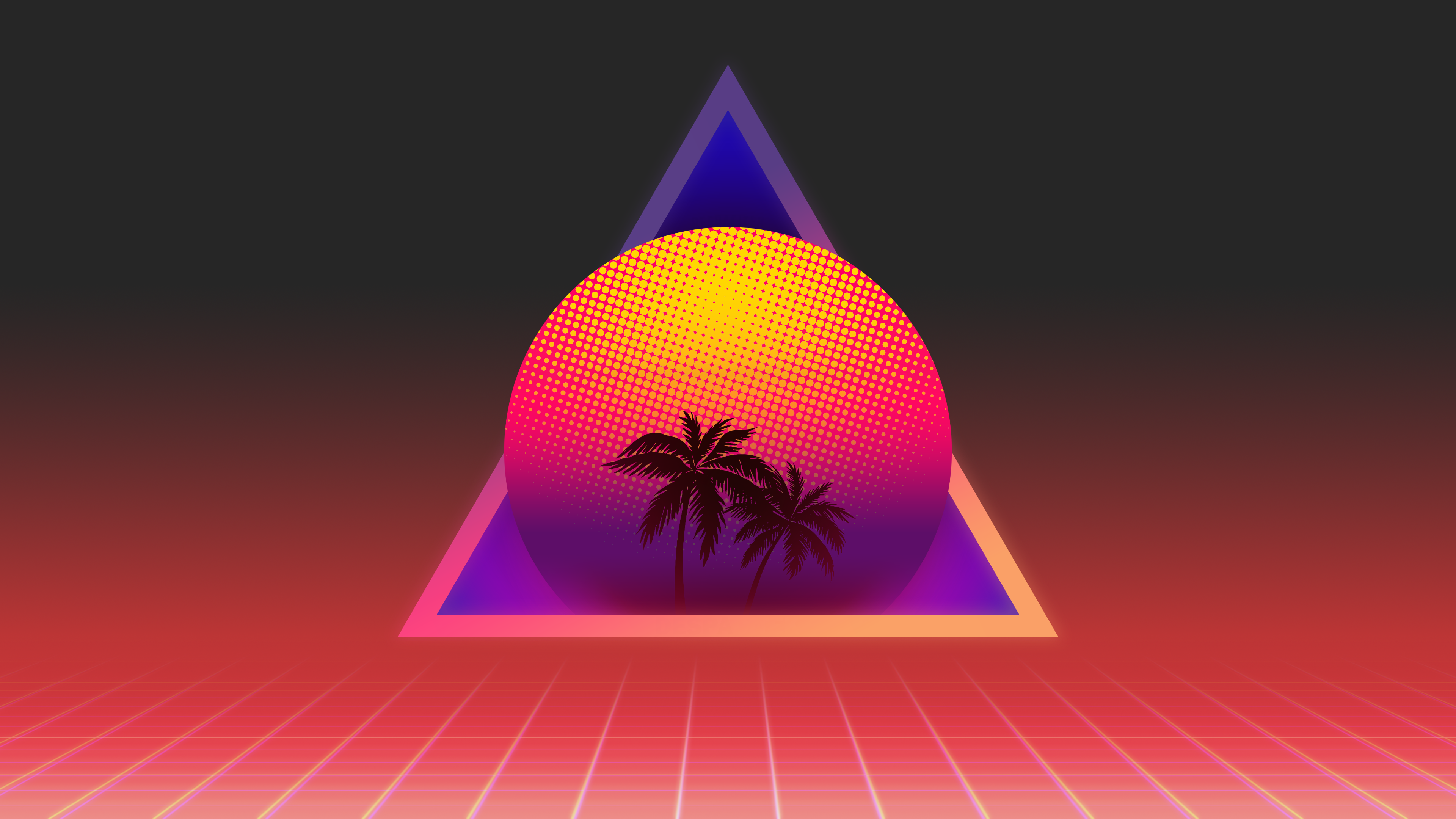 Retrowave Sunset Wallpapers