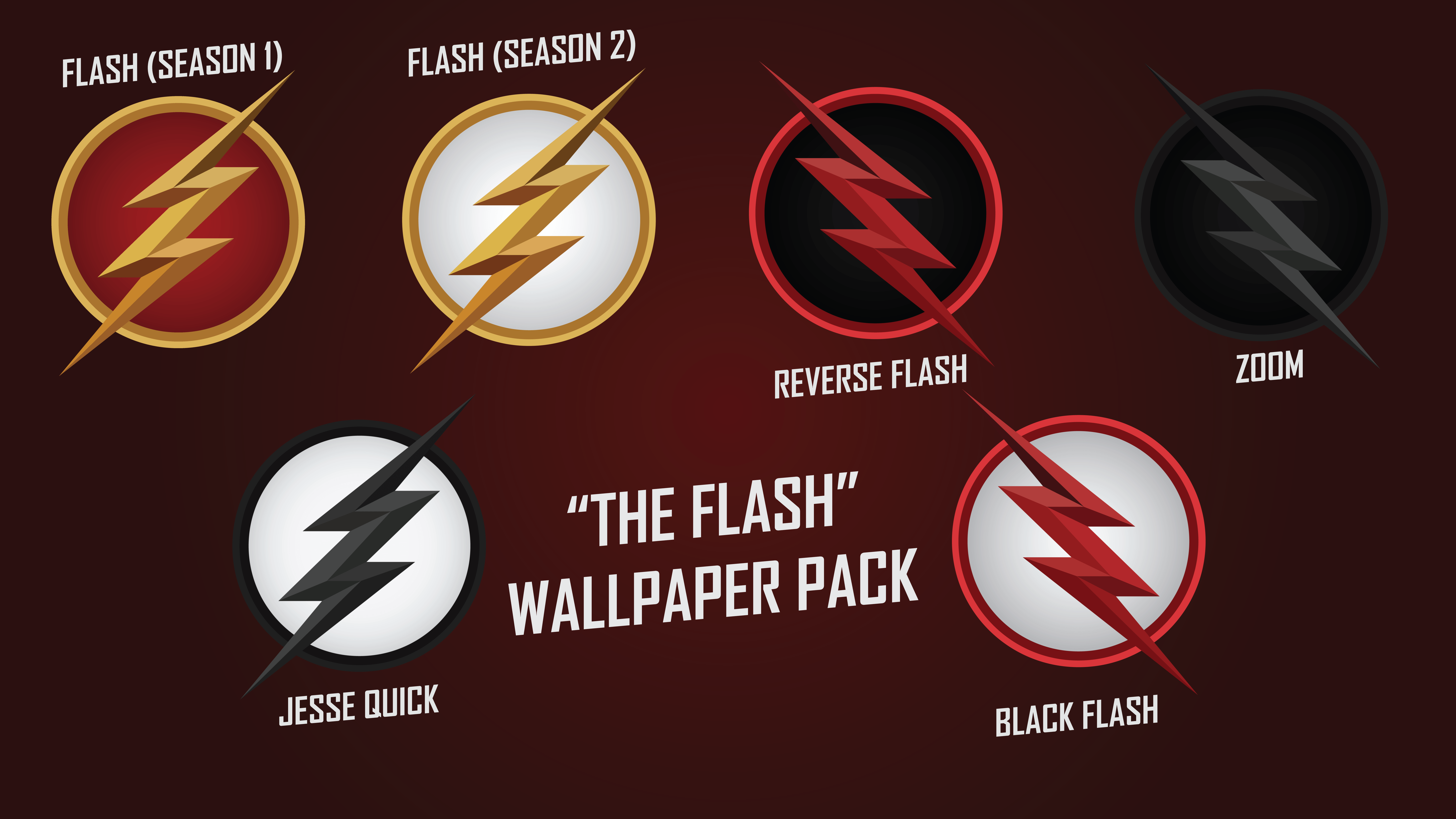 Reverse Flash Logo Wallpapers