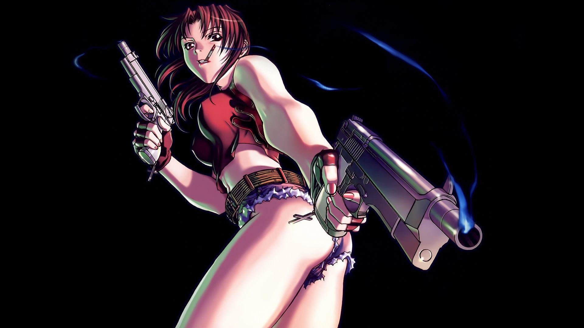 Revy Black Lagoon Minimal Wallpapers