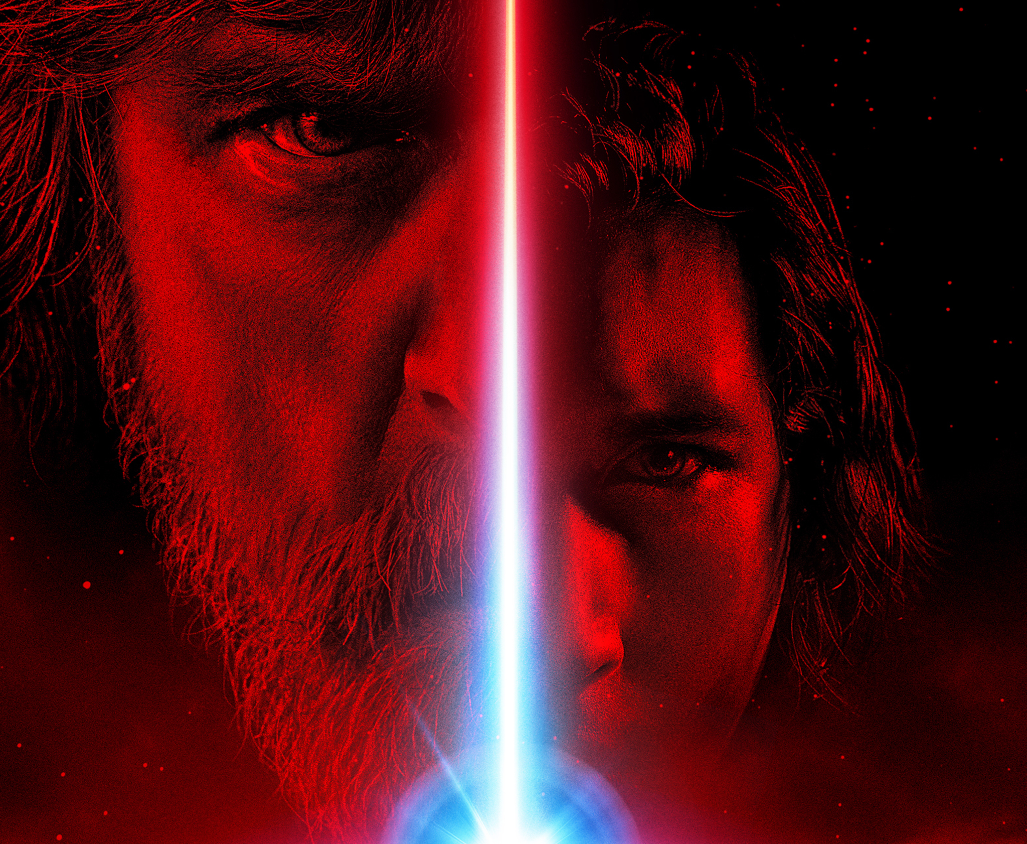 Rey And Luke Star Wars The Last Jedi Wallpapers