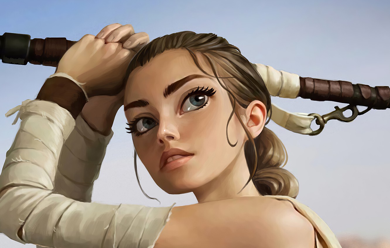 Rey Star Wars Artwork Wallpapers