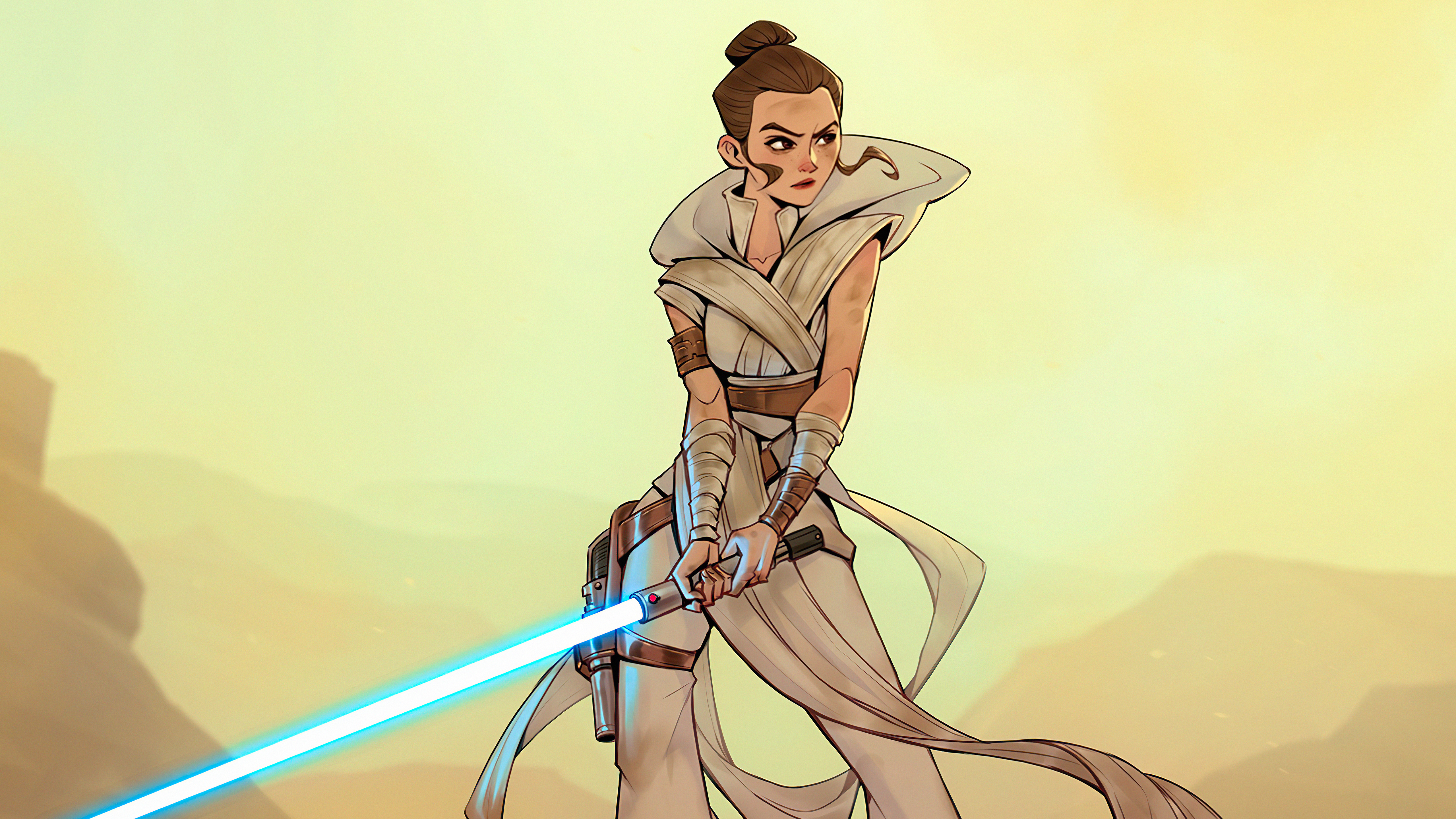 Rey Star Wars Artwork Wallpapers