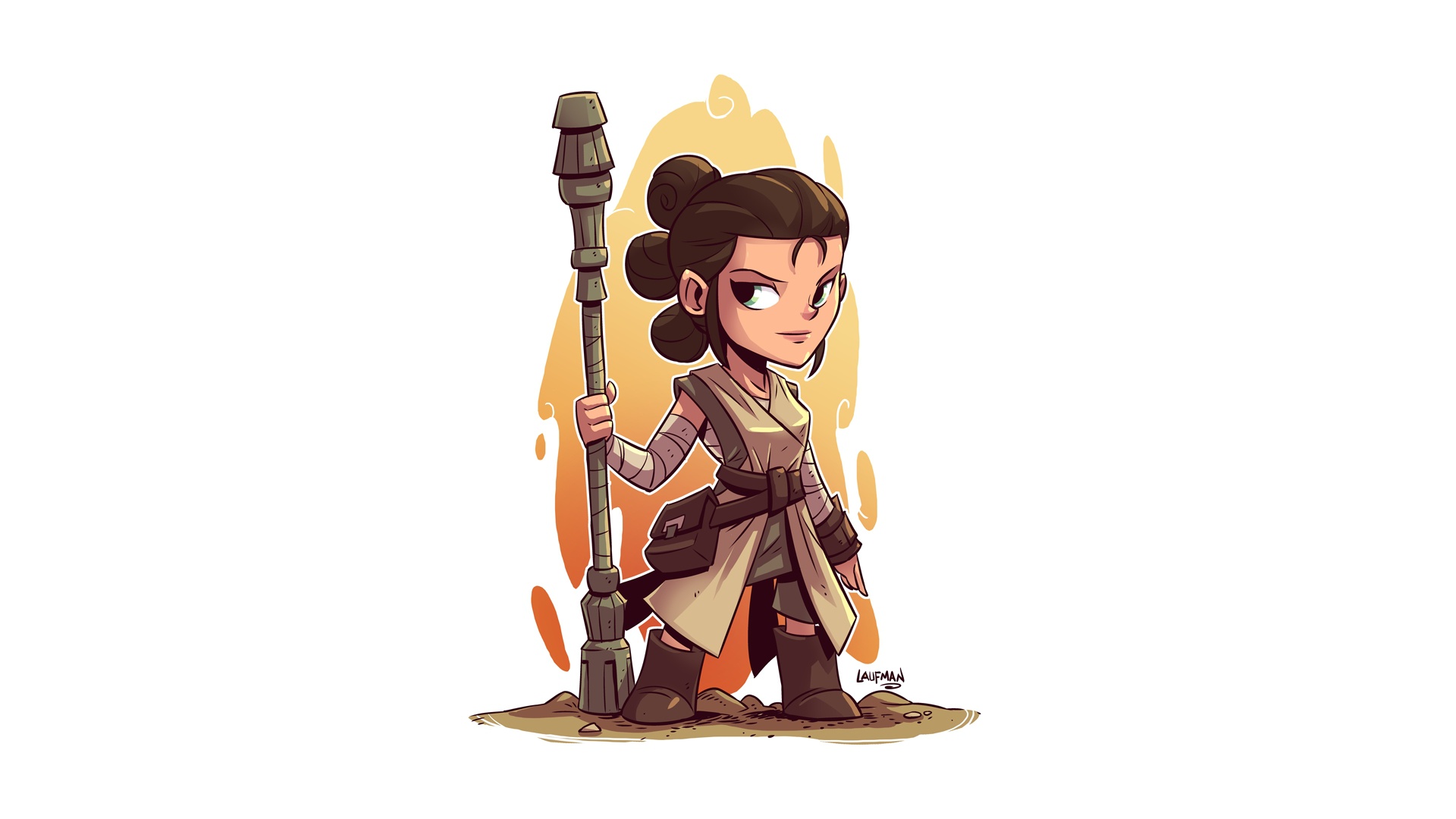 Rey Star Wars Artwork Wallpapers