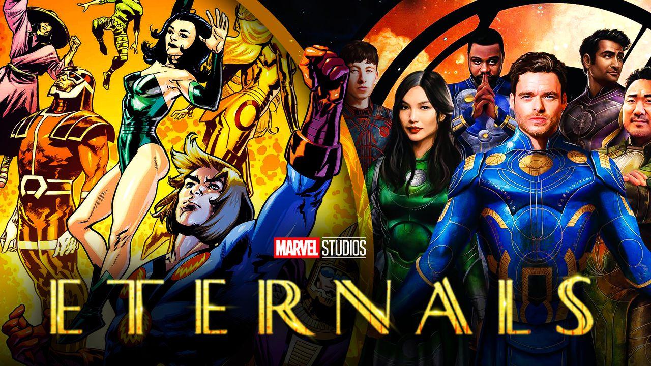 Richard Madden And Gemma Chan Eternals Movie Wallpapers