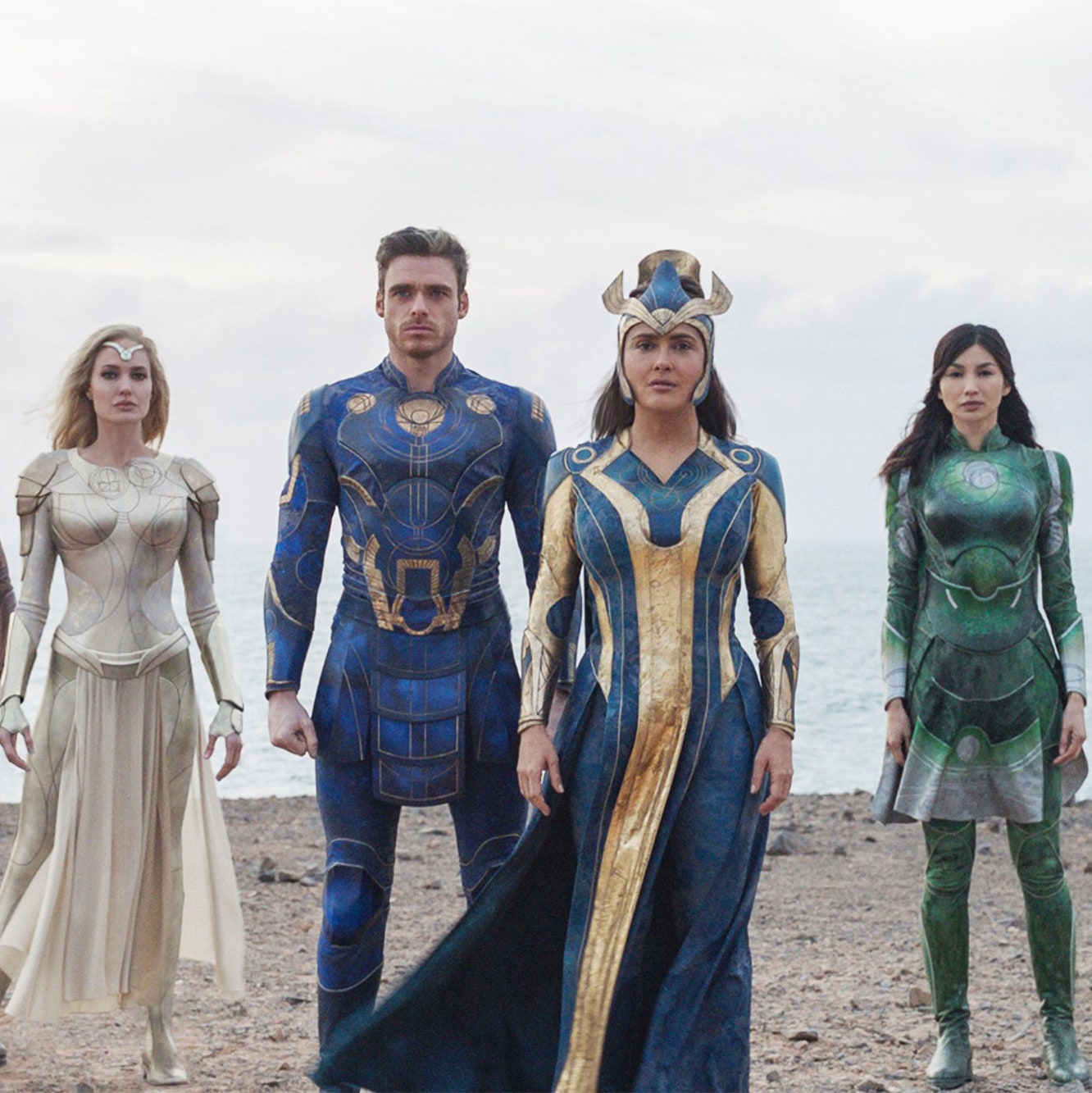 Richard Madden And Gemma Chan Eternals Movie Wallpapers