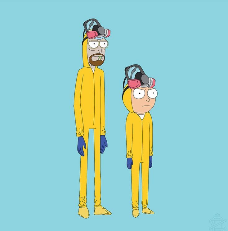 Rick &Amp; Morty X Breaking Bad Wallpapers