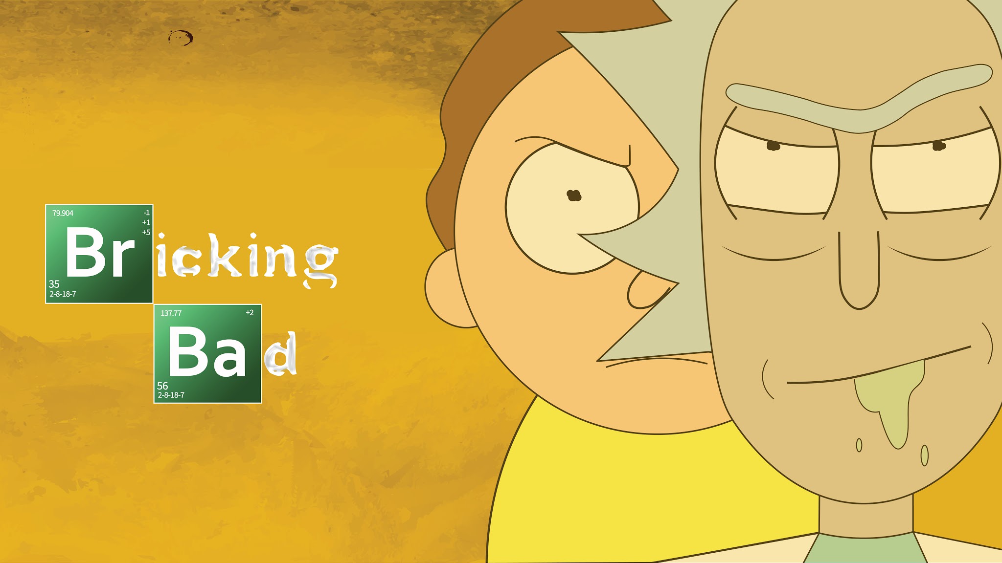 Rick &Amp; Morty X Breaking Bad Wallpapers