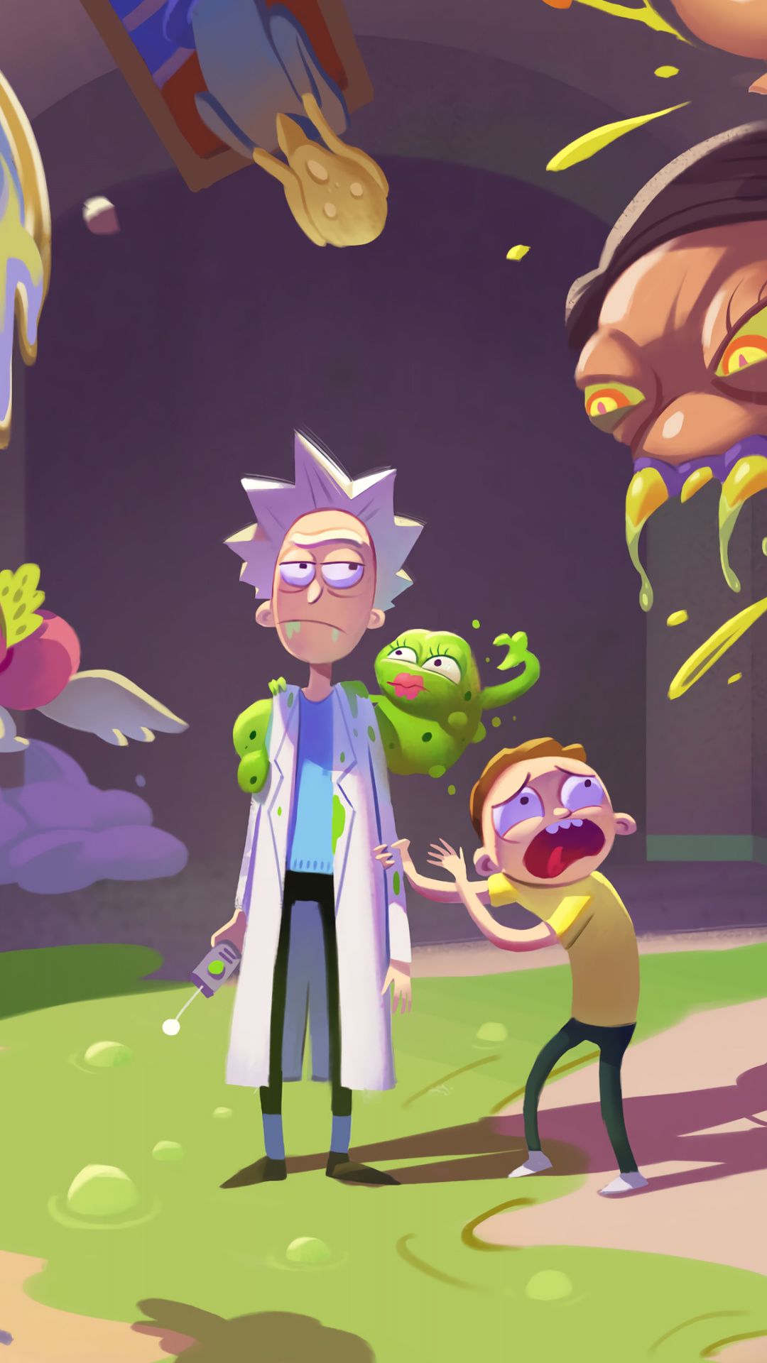 Rick And Morty 4K Android Wallpapers