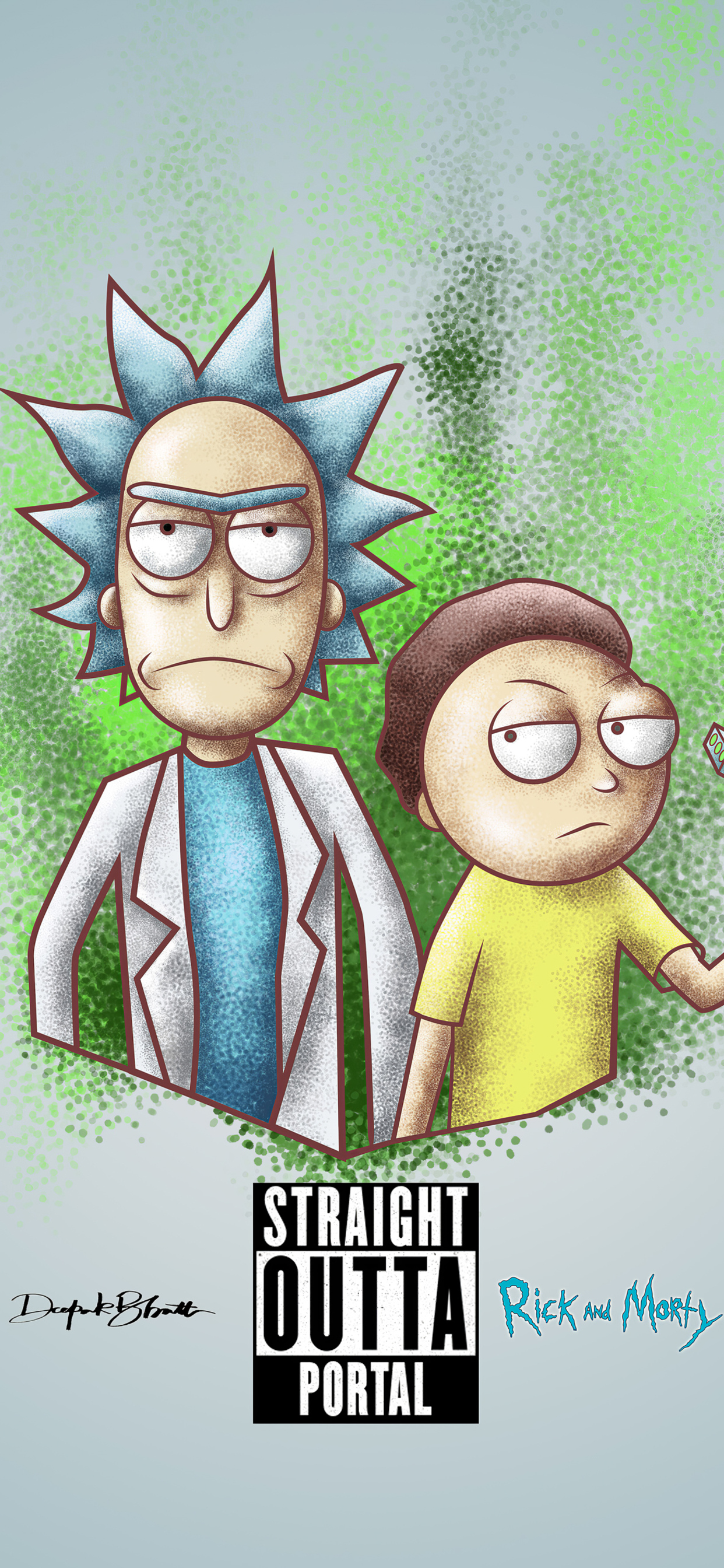 Rick And Morty 4K Iphone 1080X1920 Wallpapers