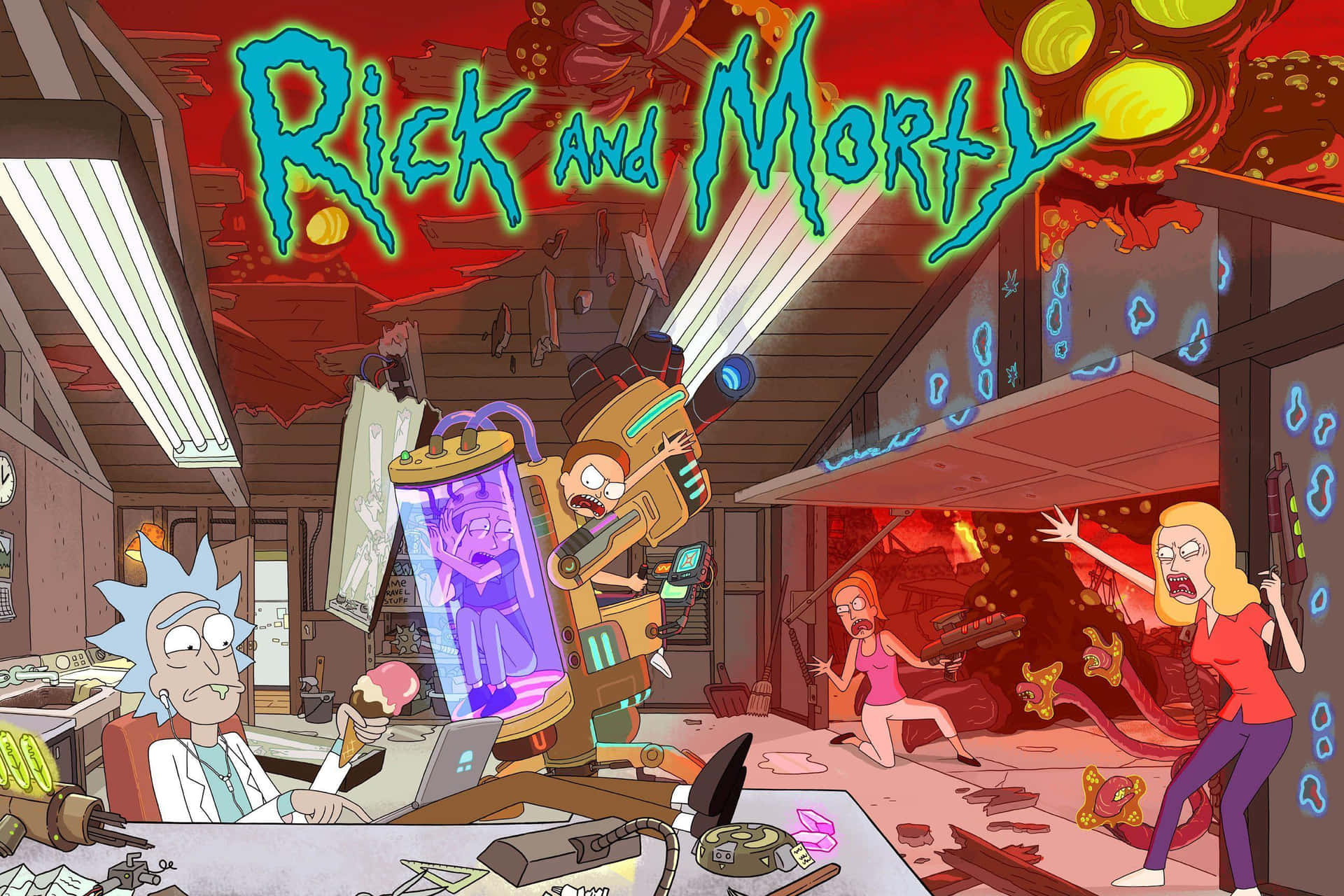 Rick And Morty Backwoods Wallpapers