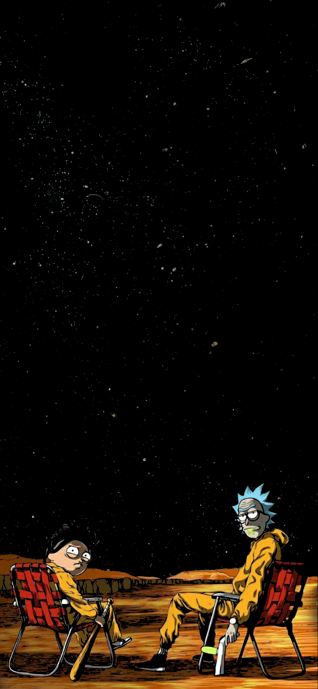 Rick And Morty Black Wallpapers