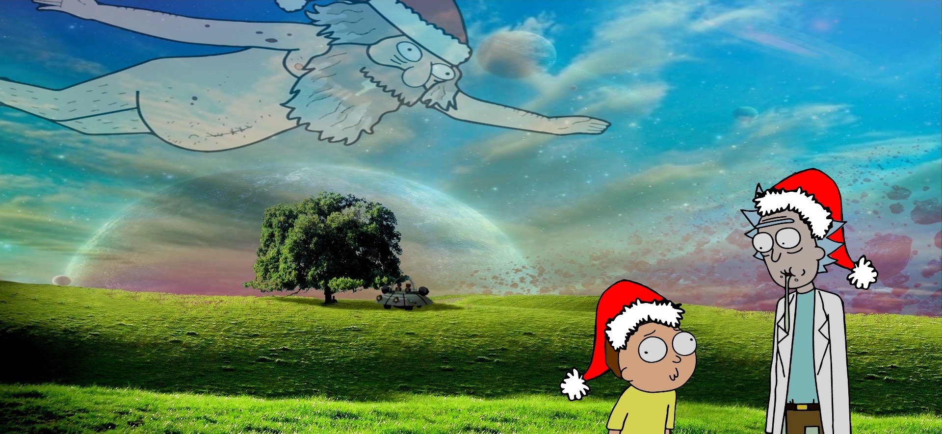 Rick And Morty Christmas Wallpapers