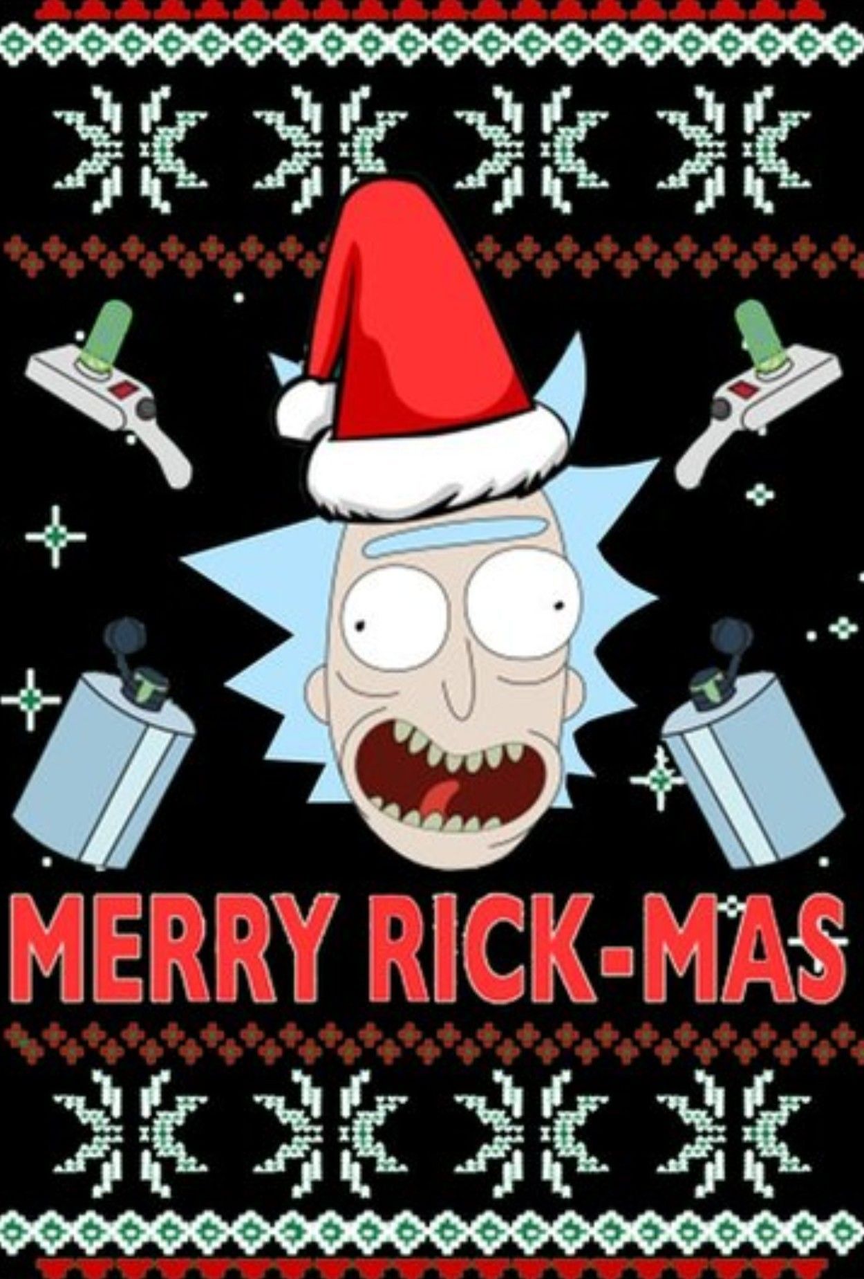 Rick And Morty Christmas Wallpapers