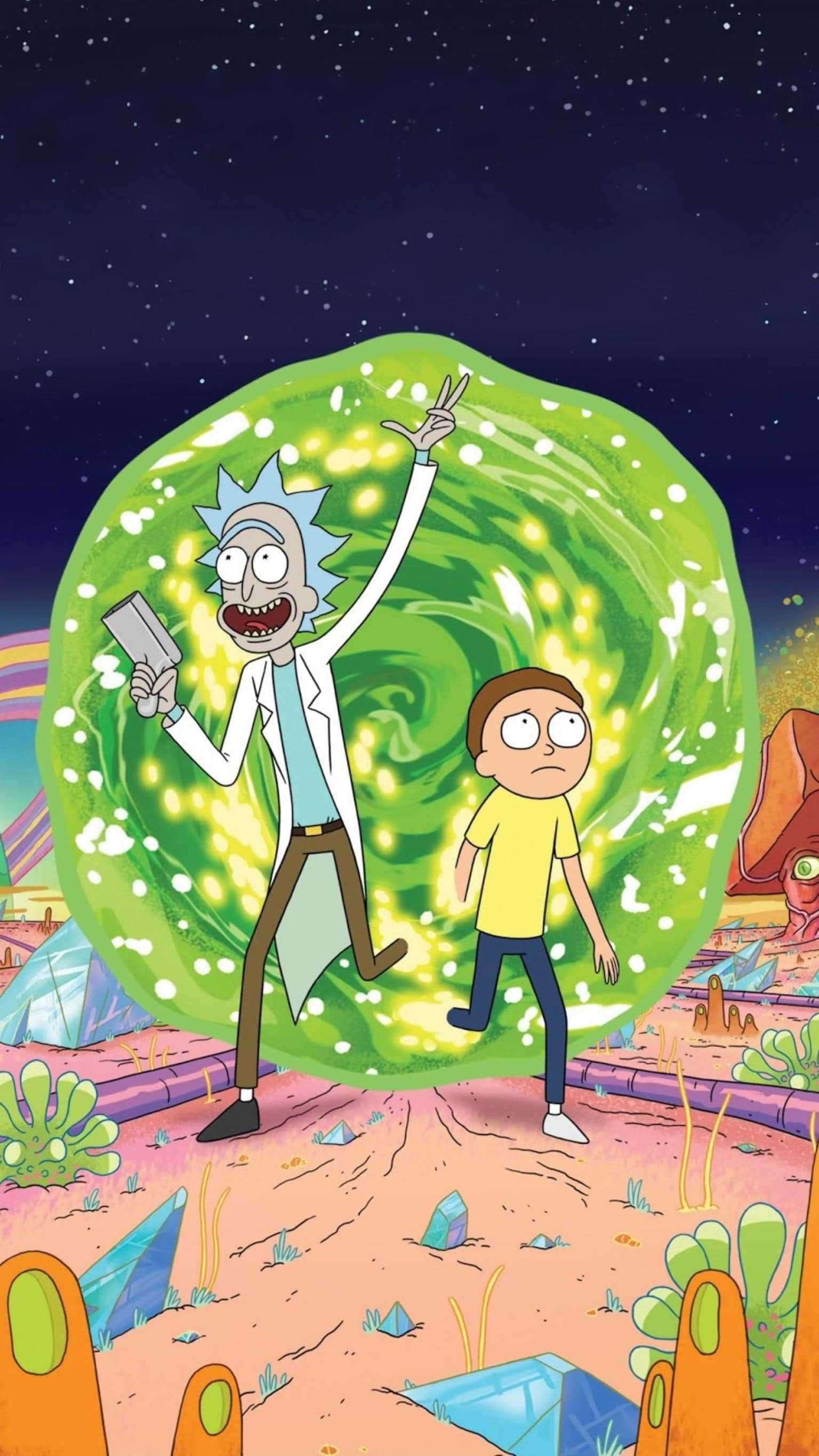 Rick And Morty Drip Wallpapers