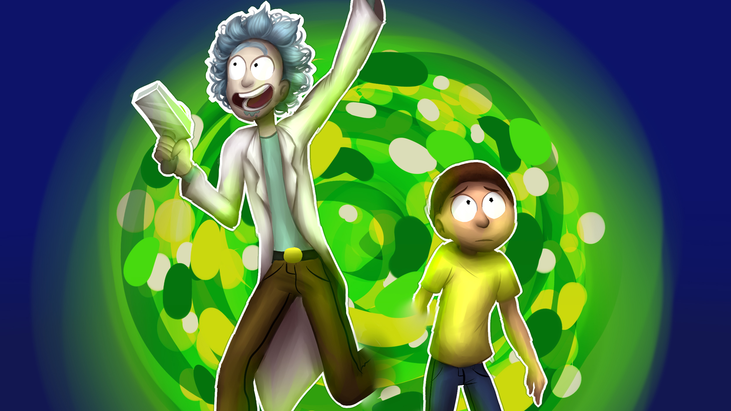 Rick And Morty Fan Art Wallpapers