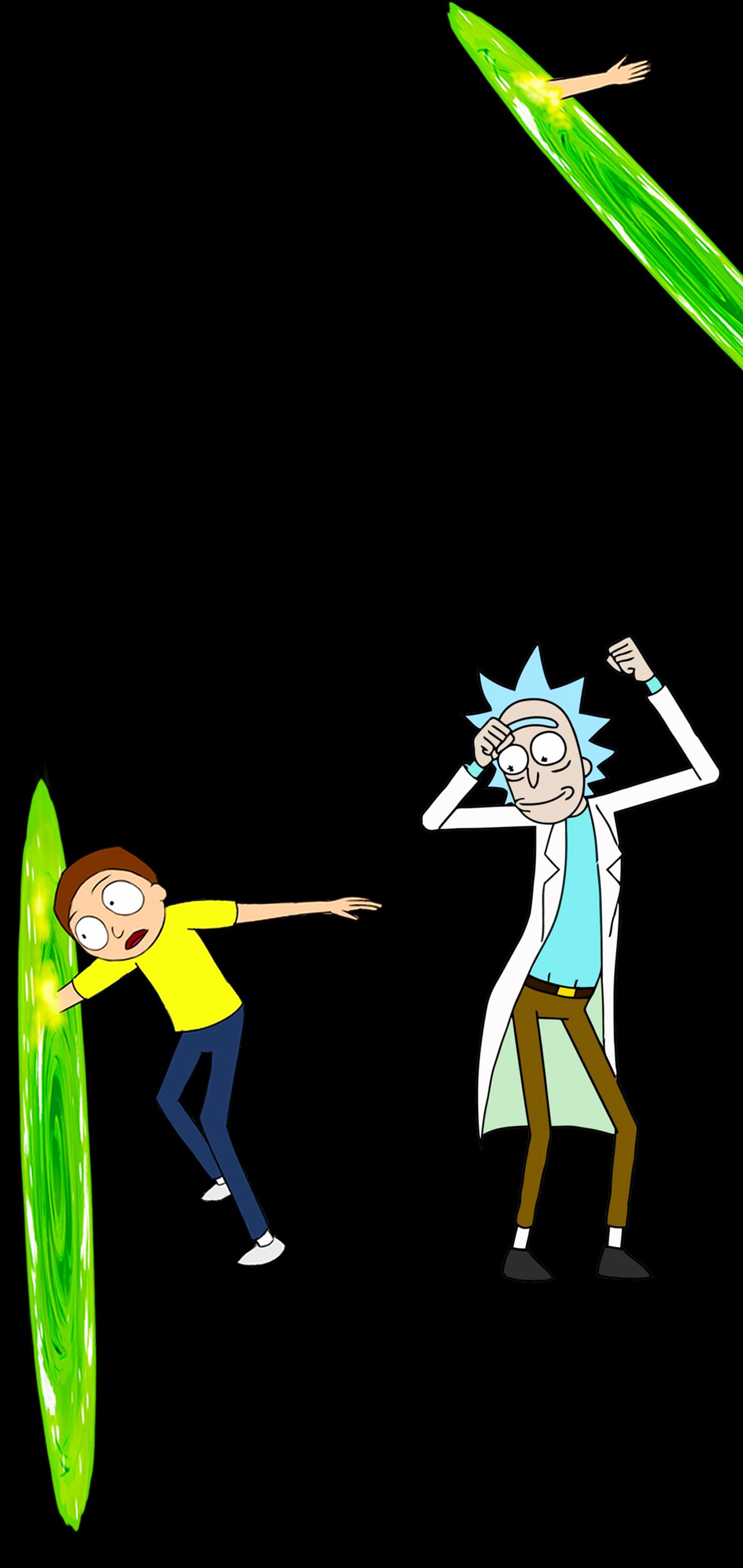 Rick And Morty Galaxy Wallpapers