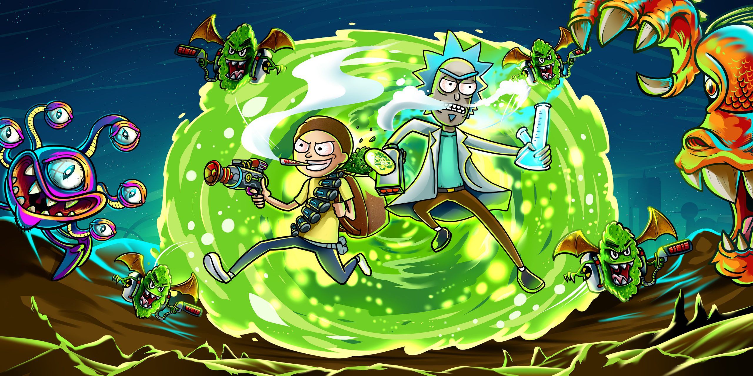 Rick And Morty High Wallpapers