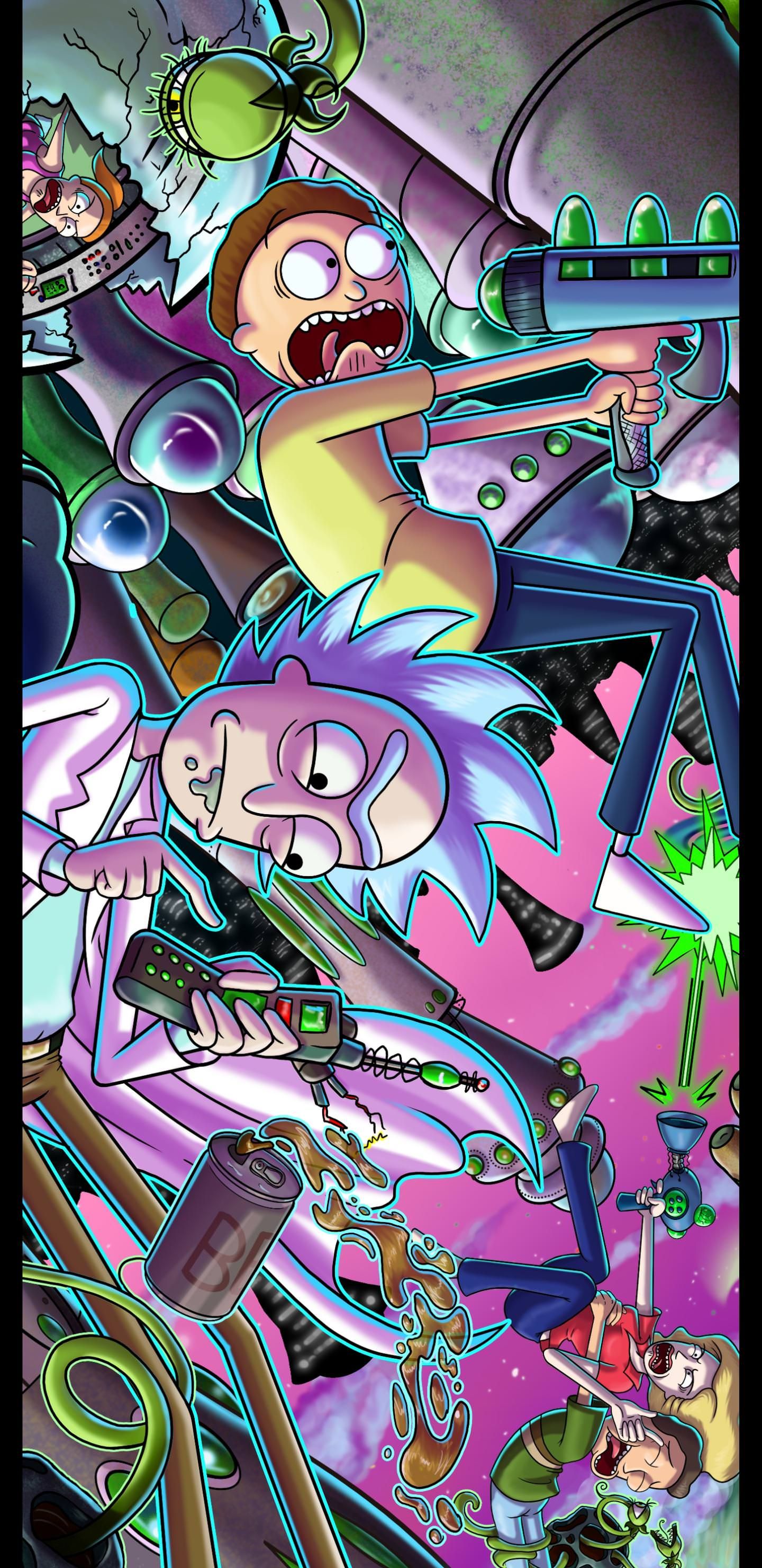 Rick And Morty High Wallpapers