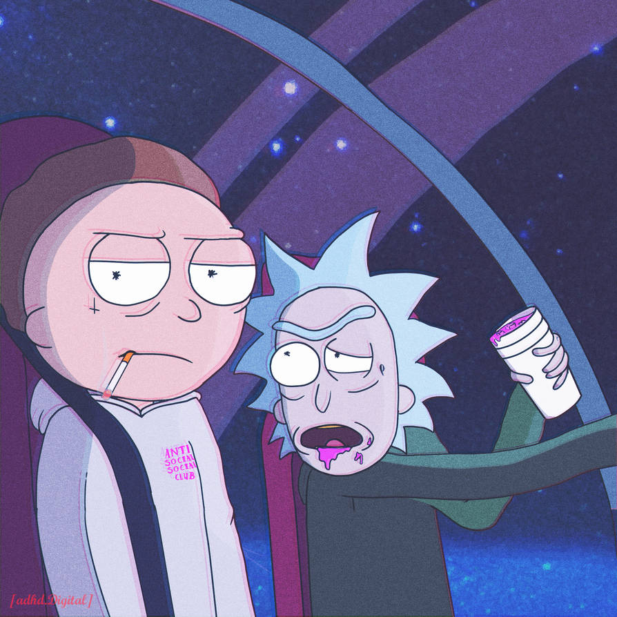 Rick And Morty Hype Wallpapers