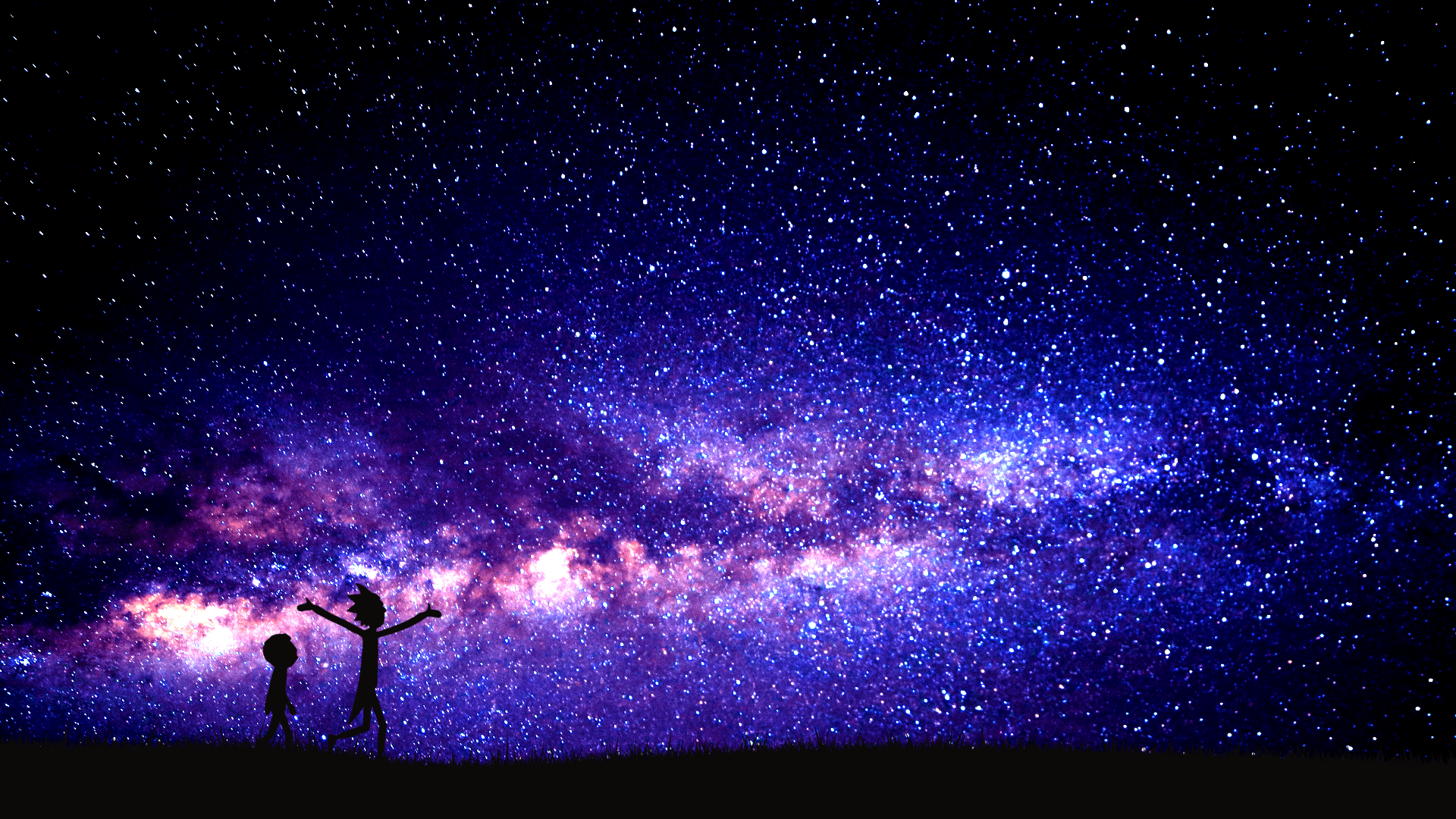 Rick And Morty In Outer Space Wallpapers