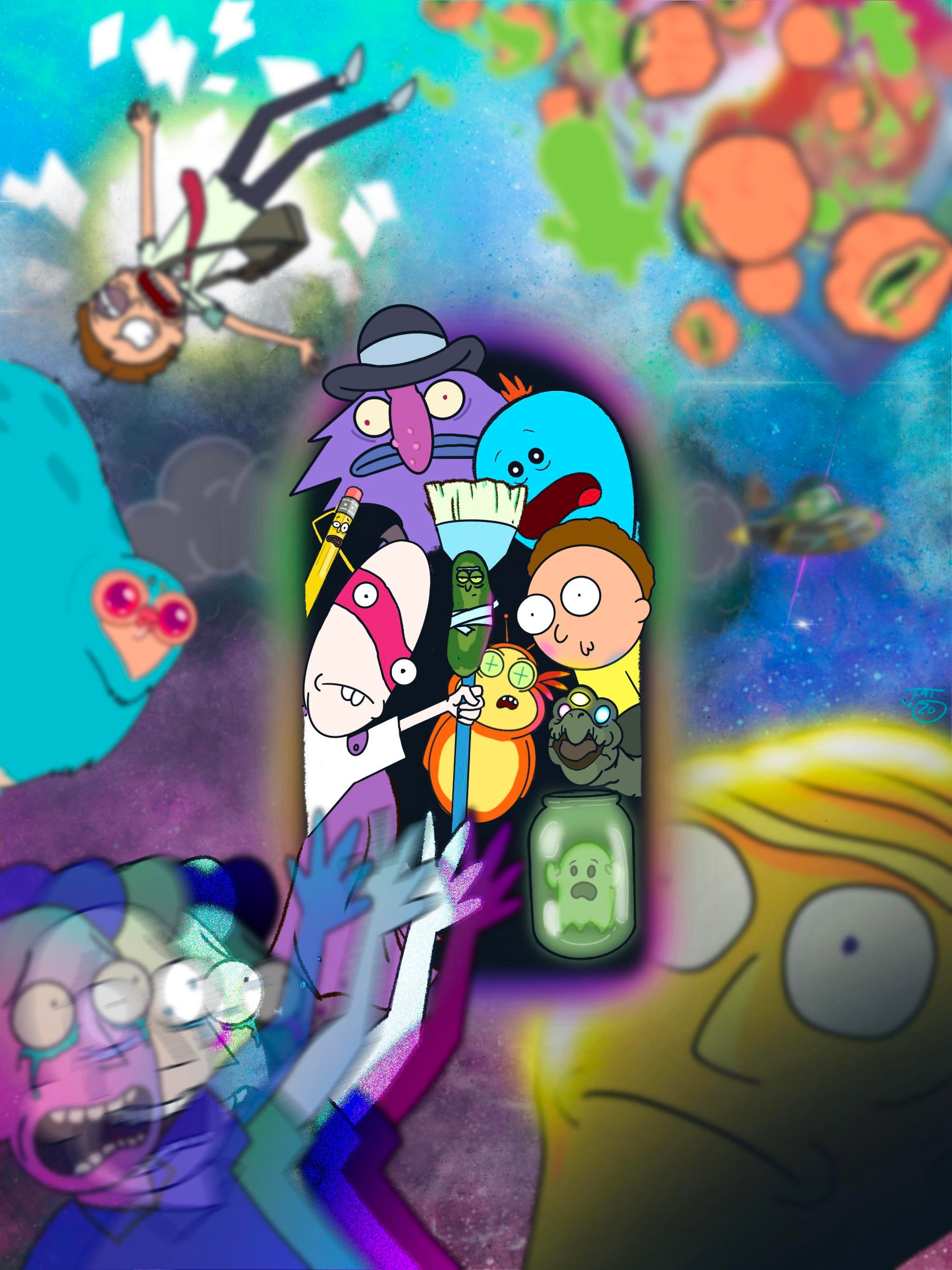 Rick And Morty Ipad Wallpapers