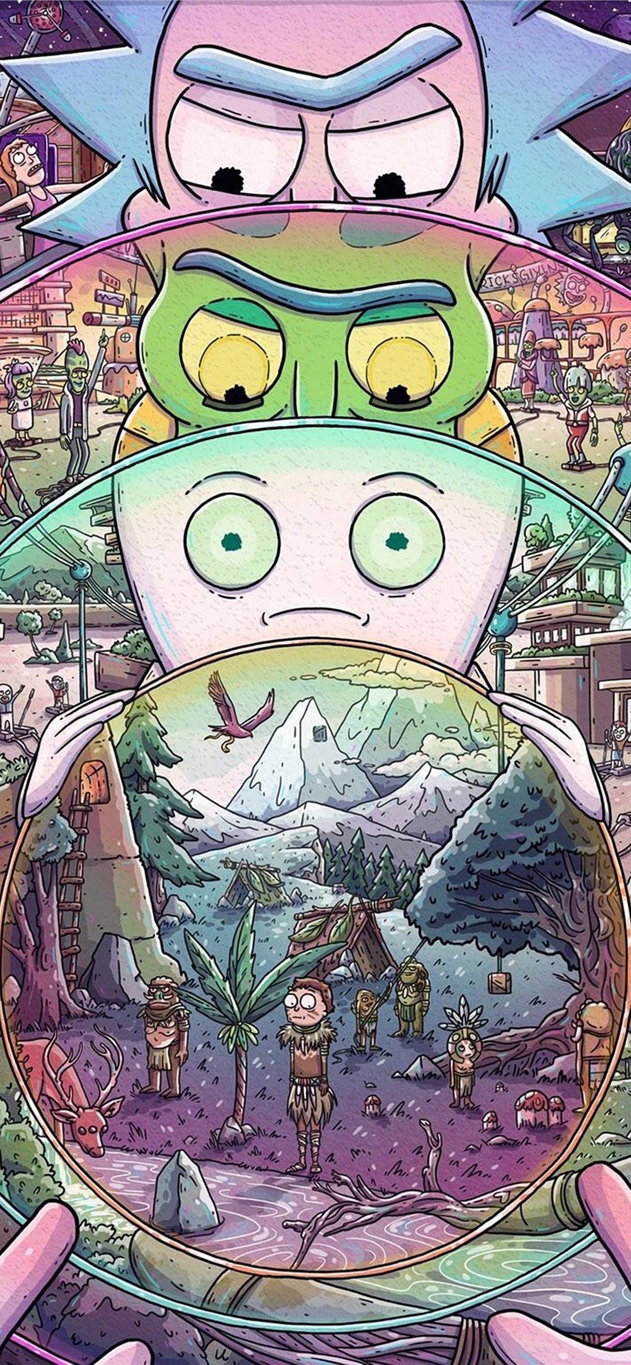 Rick And Morty Iphone Wallpapers