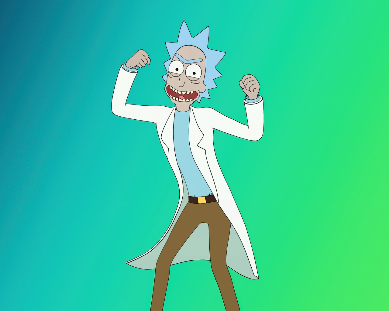 Rick And Morty Middle Finger Wallpapers