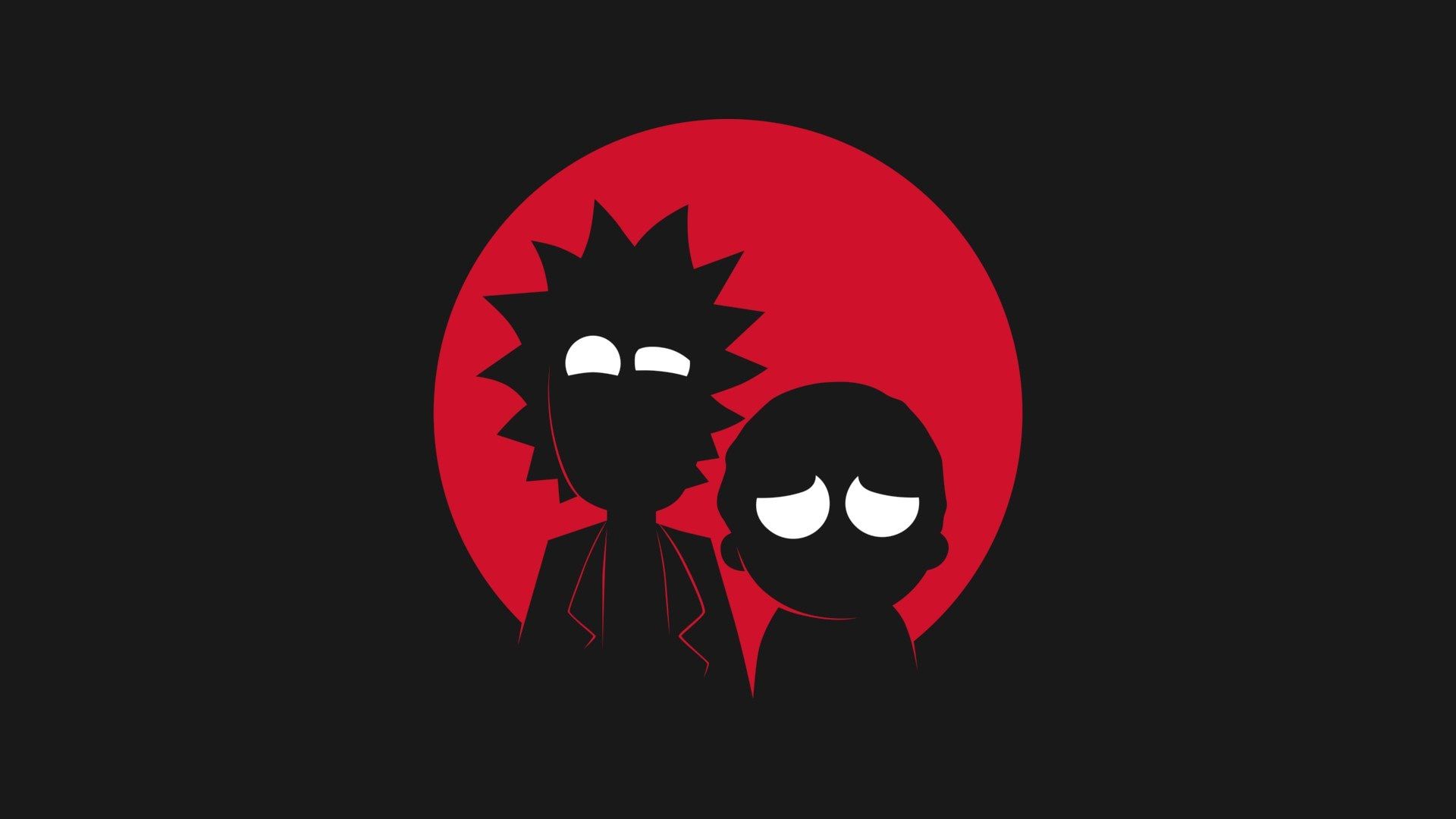 Rick And Morty Minimal Wallpapers