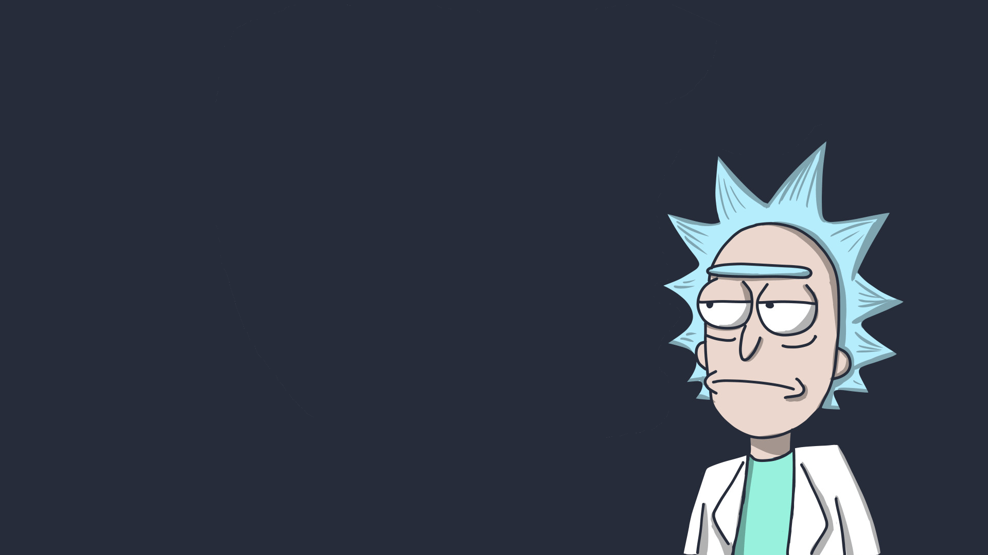 Rick And Morty Minimal Wallpapers