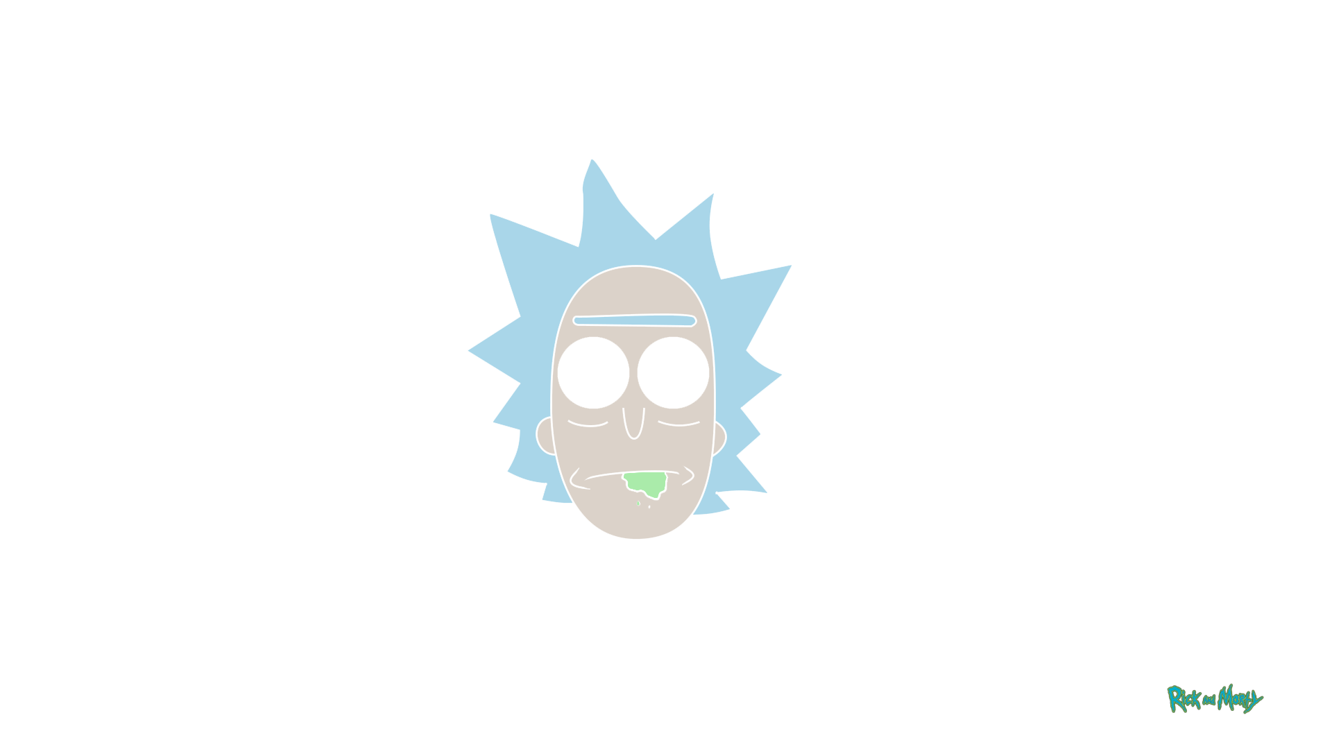 Rick And Morty Minimal Wallpapers