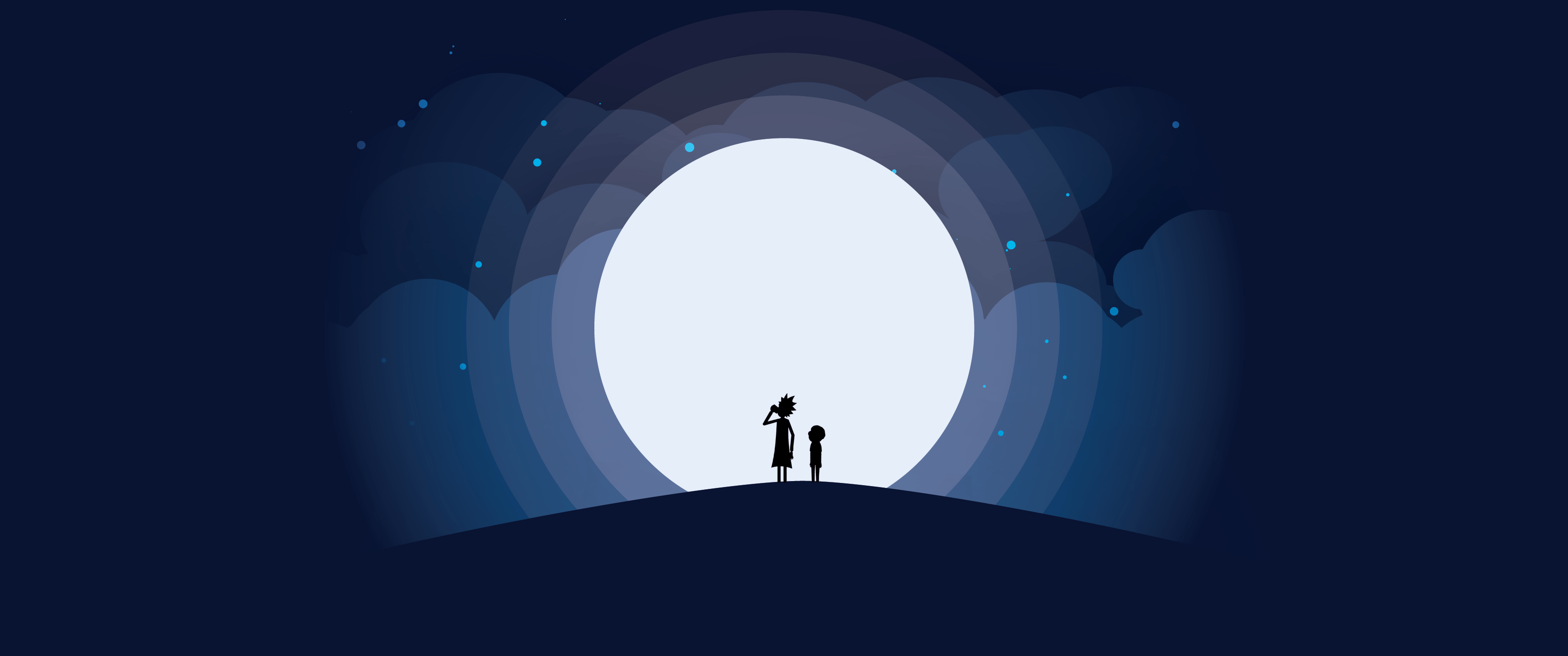 Rick And Morty Minimal Wallpapers