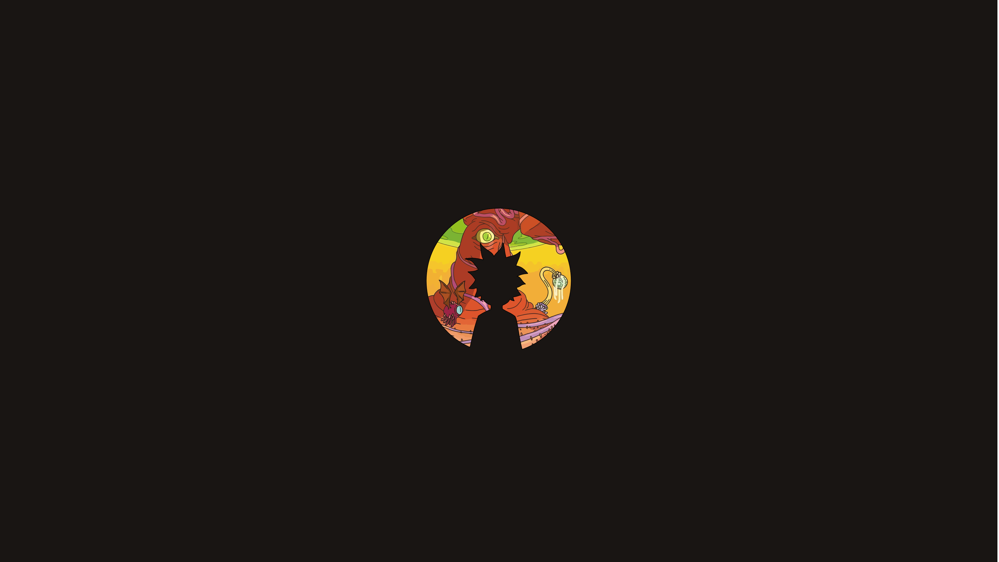 Rick And Morty Minimal Wallpapers