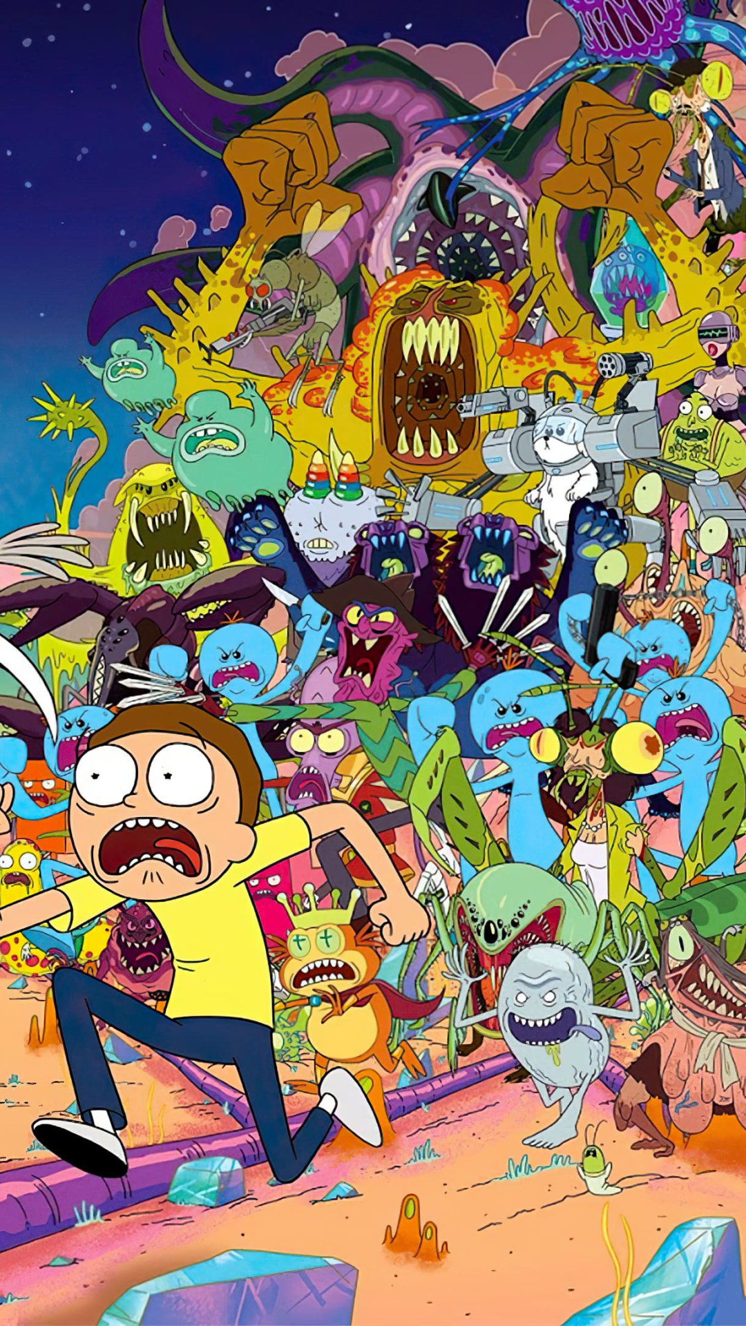 Rick And Morty Phone Wallpapers