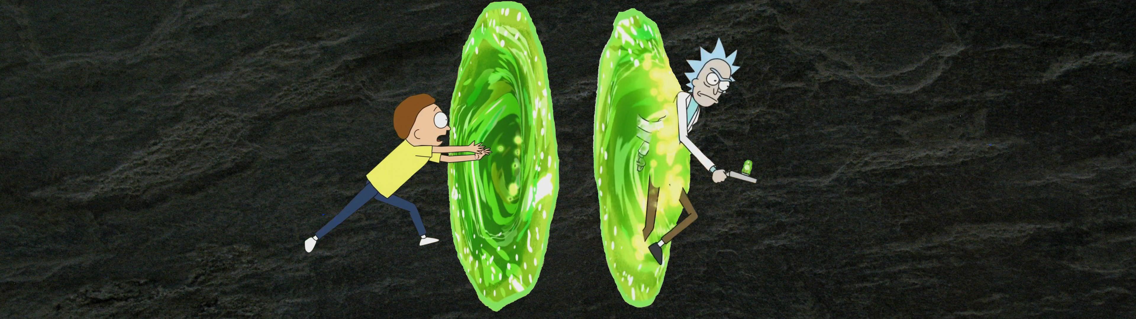 Rick And Morty Portal Wallpapers