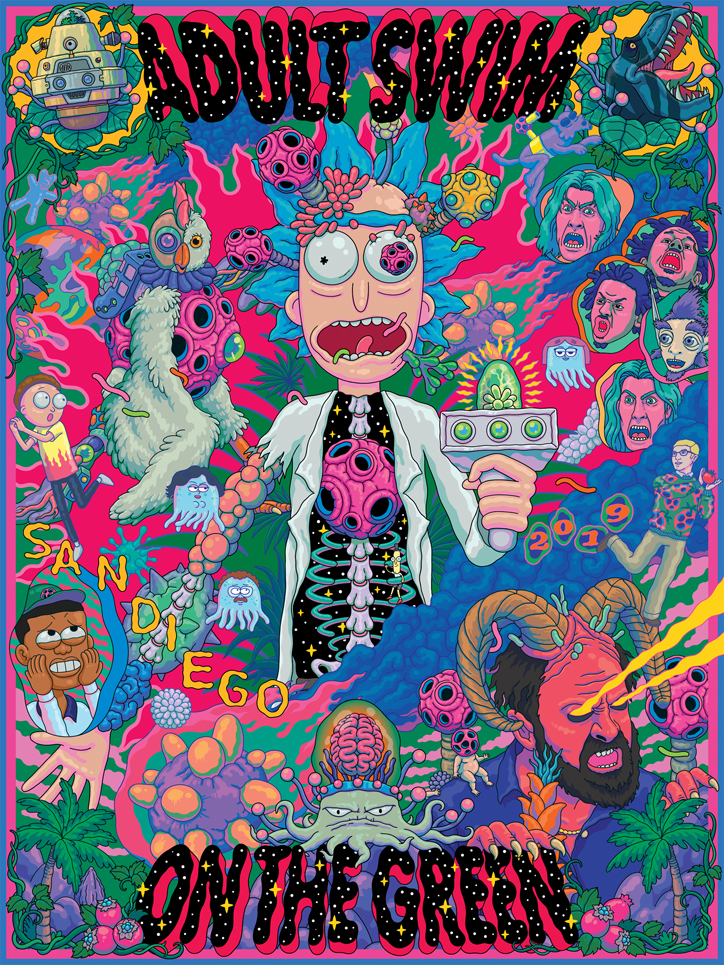 Rick And Morty Psychedelic Wallpapers