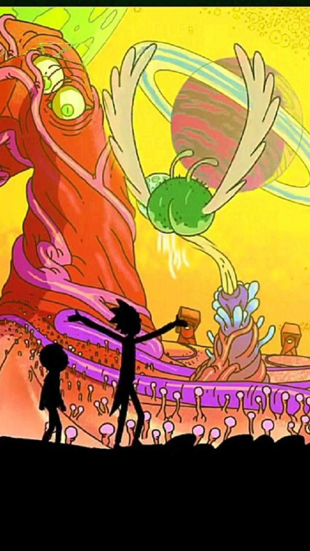 Rick And Morty Psychedelic Wallpapers