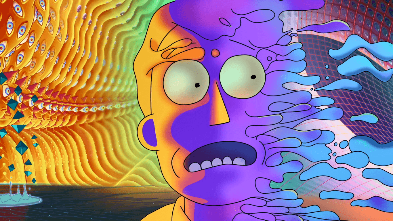 Rick And Morty Psychedelic Wallpapers