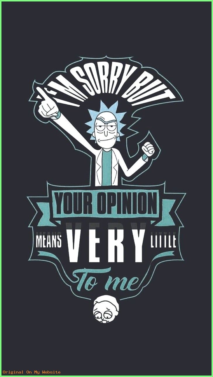 Rick And Morty Quotes Wallpapers