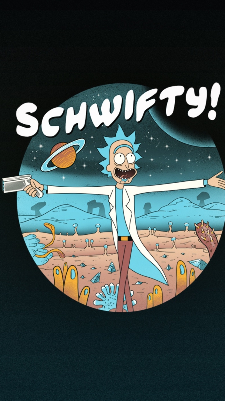 Rick And Morty Retro Wallpapers